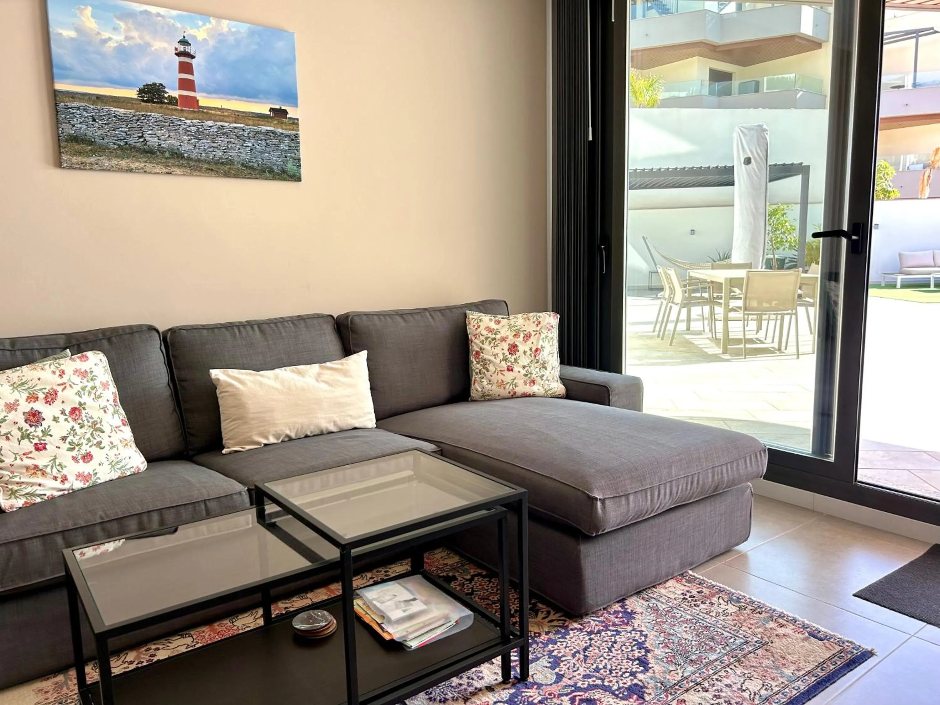 Patio in Gran terraza en Marinsa Beach Torrox