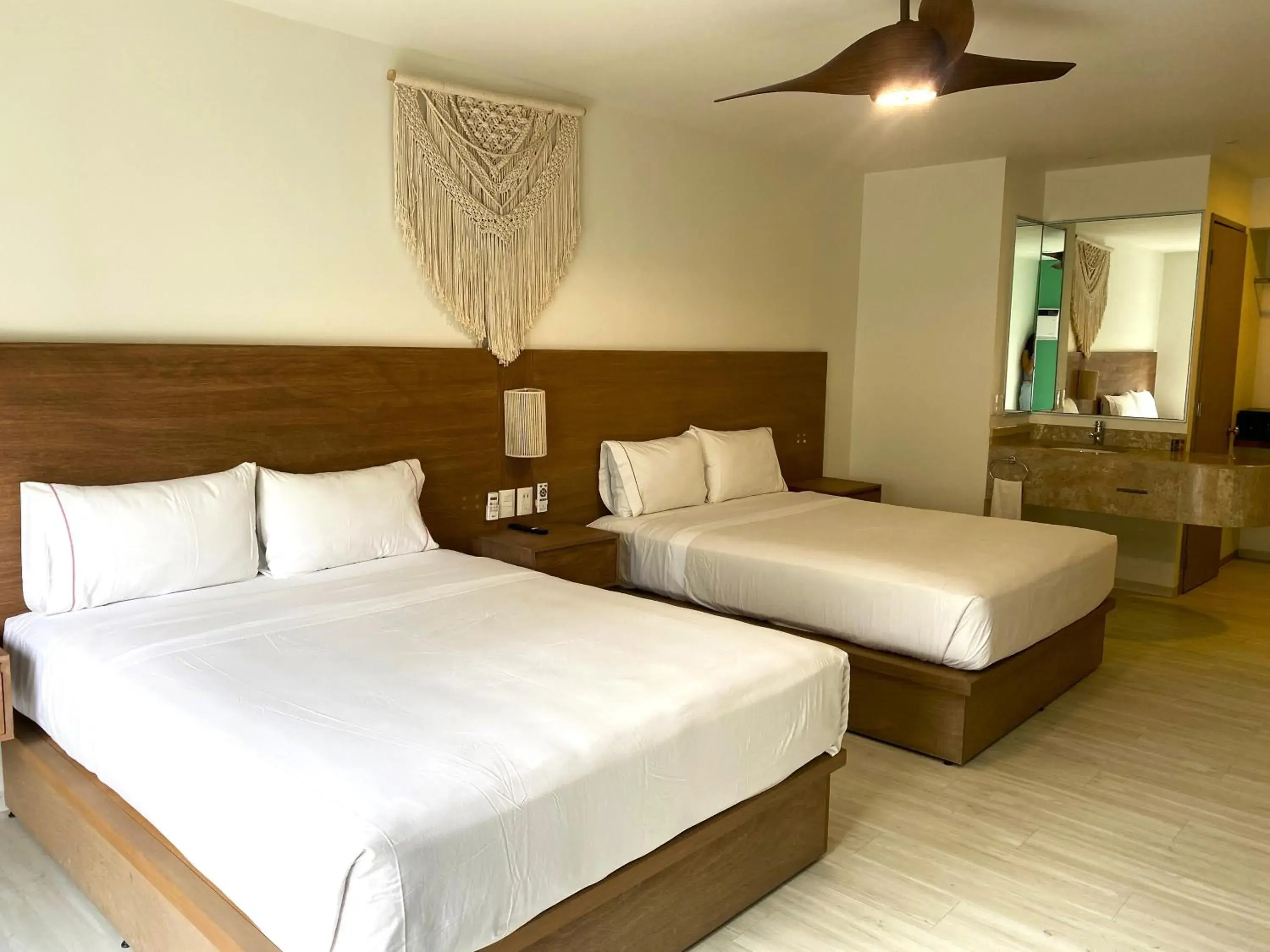 Bed in Siente Tulum Hotel & Cenote Club Bed in Siente Tulum Hotel & Cenote Club