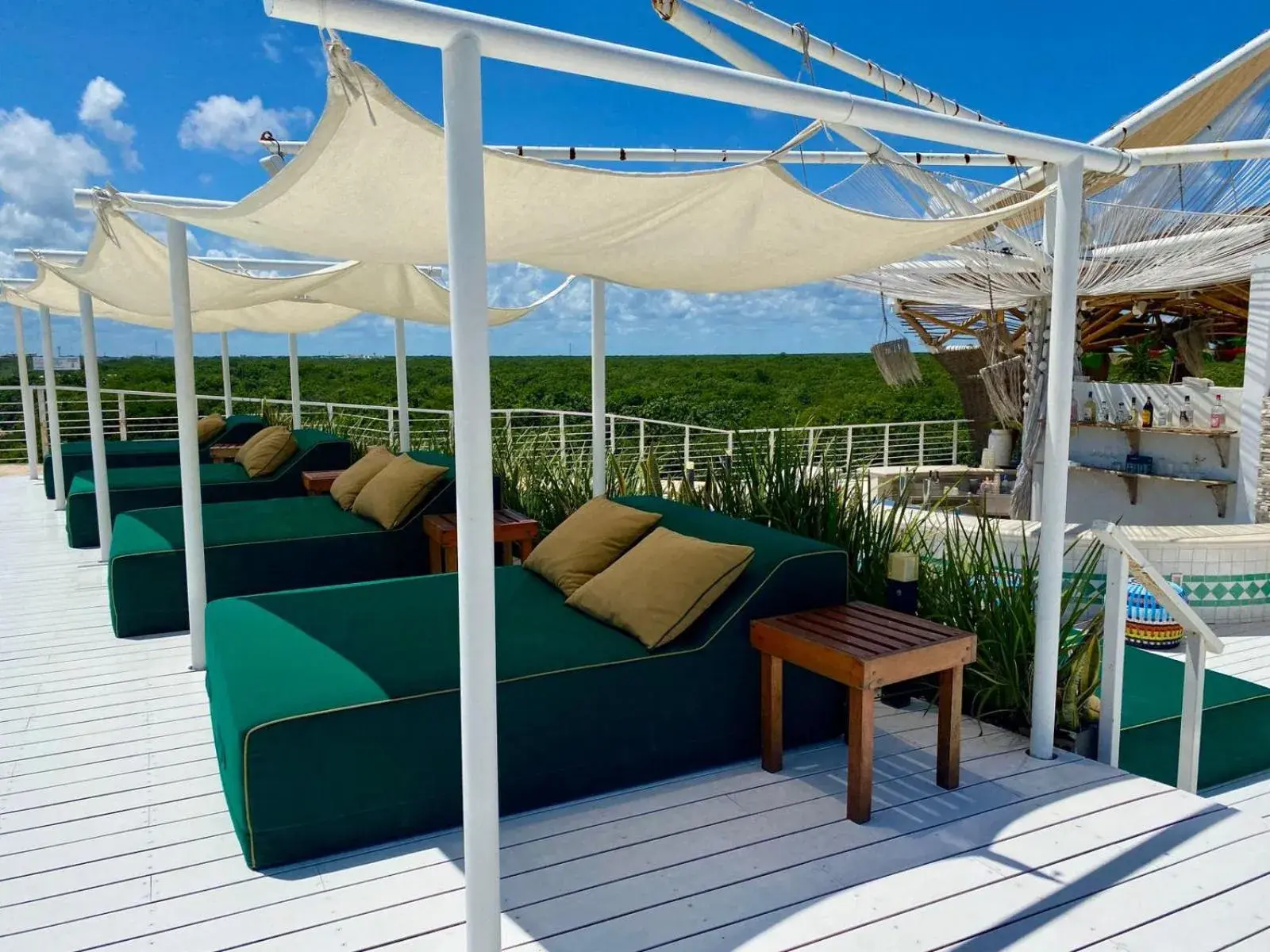 Swimming pool in Siente Tulum Hotel & Cenote Club Swimming pool in Siente Tulum Hotel & Cenote Club