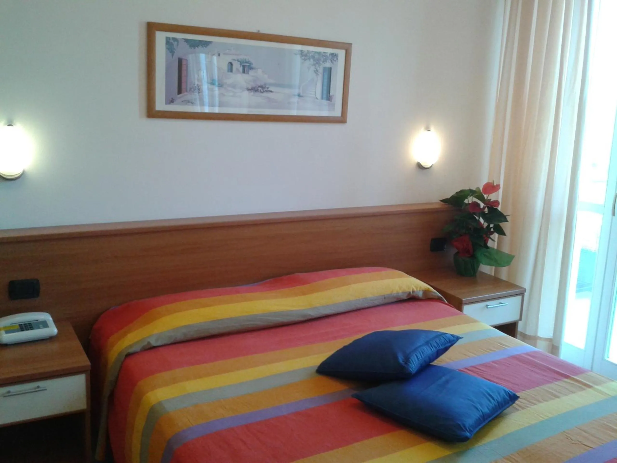 Bed in Hotel Garden Ristorante