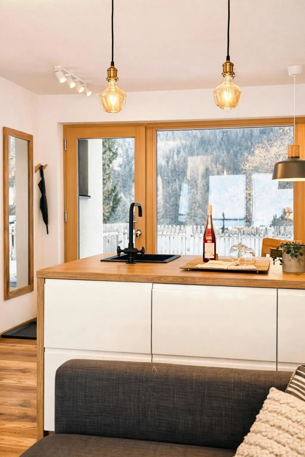 Kitchen or kitchenette in Da Alois - Alpine Premium Apartments