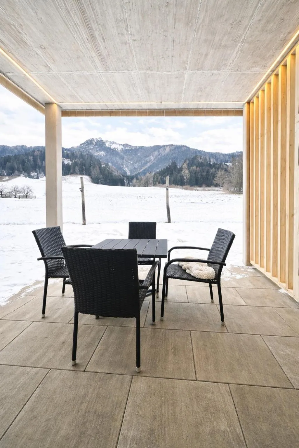 Patio in Da Alois - Alpine Premium Apartments