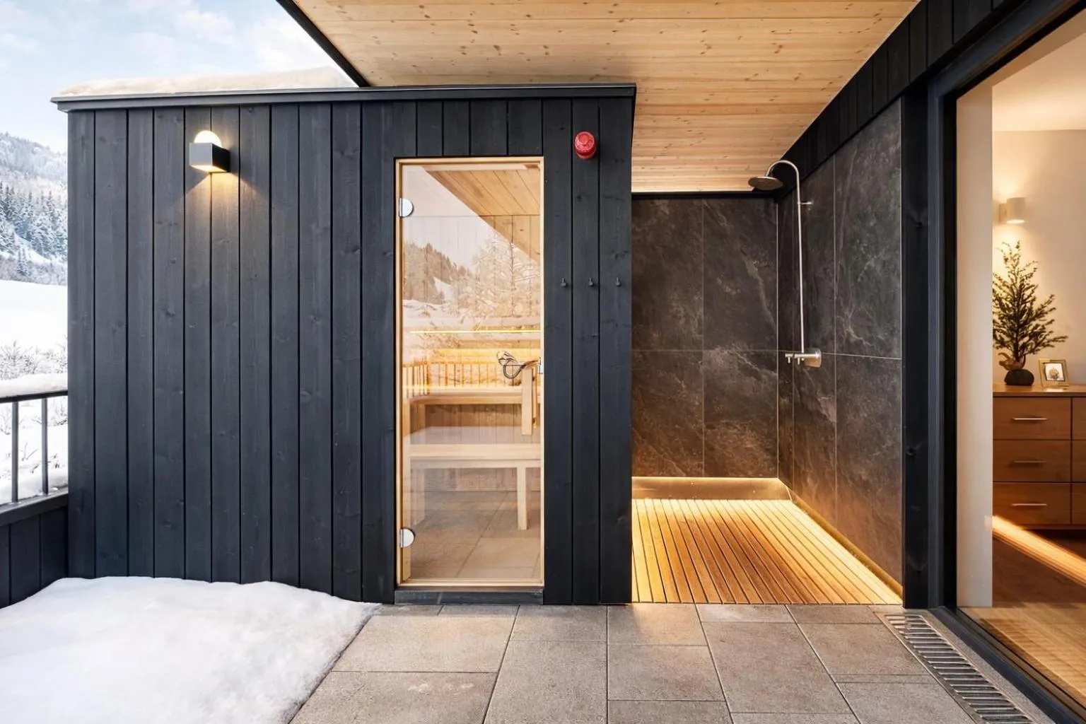 Shower in Da Alois - Alpine Premium Apartments