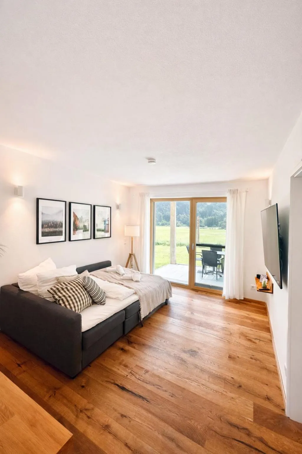 Living room, Bed in Da Alois - Alpine Premium Apartments