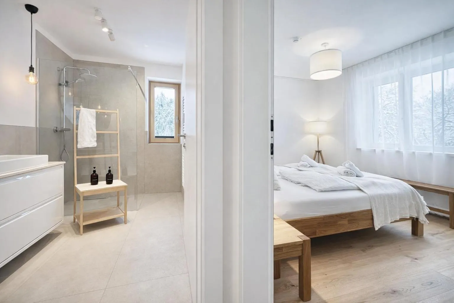 Bed in Da Alois - Alpine Premium Apartments