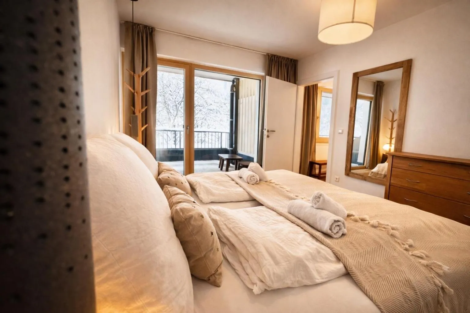 Bed in Da Alois - Alpine Premium Apartments