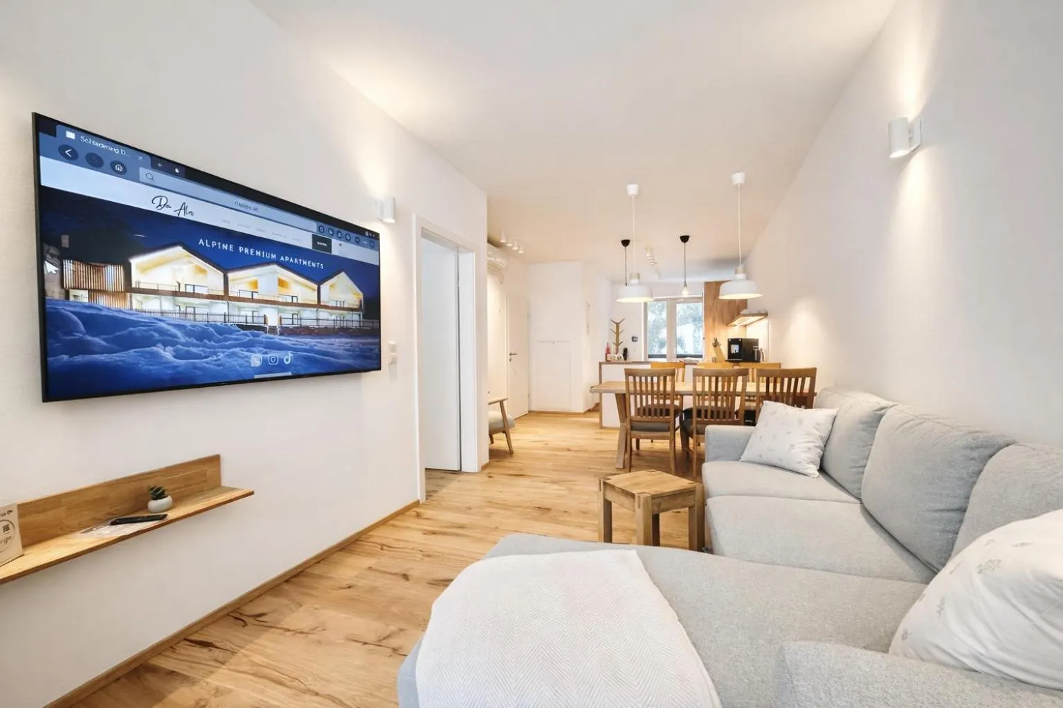 TV and multimedia in Da Alois - Alpine Premium Apartments