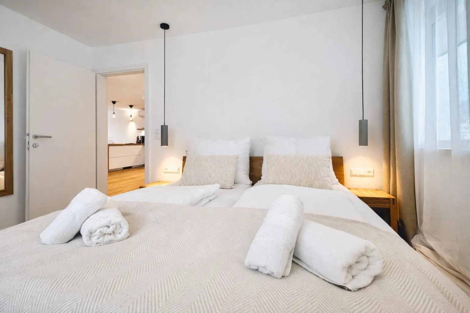 Bed in Da Alois - Alpine Premium Apartments
