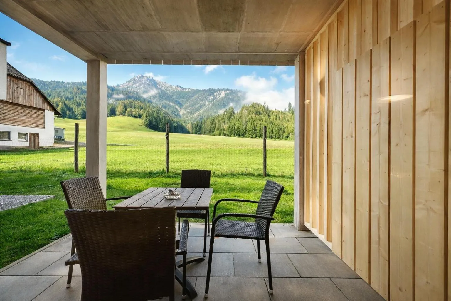 Patio in Da Alois - Alpine Premium Apartments