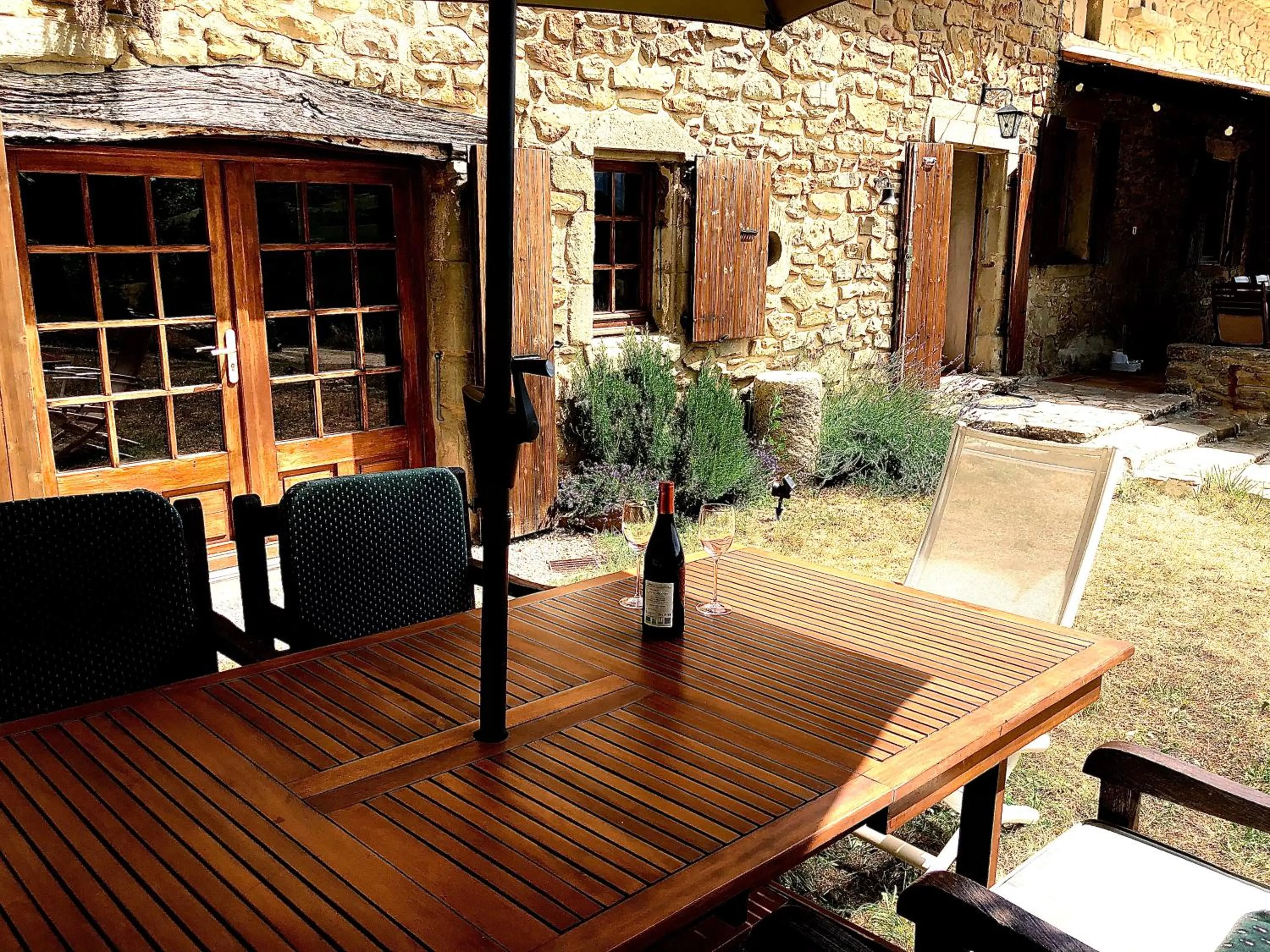 Patio in Weekend en Provence
