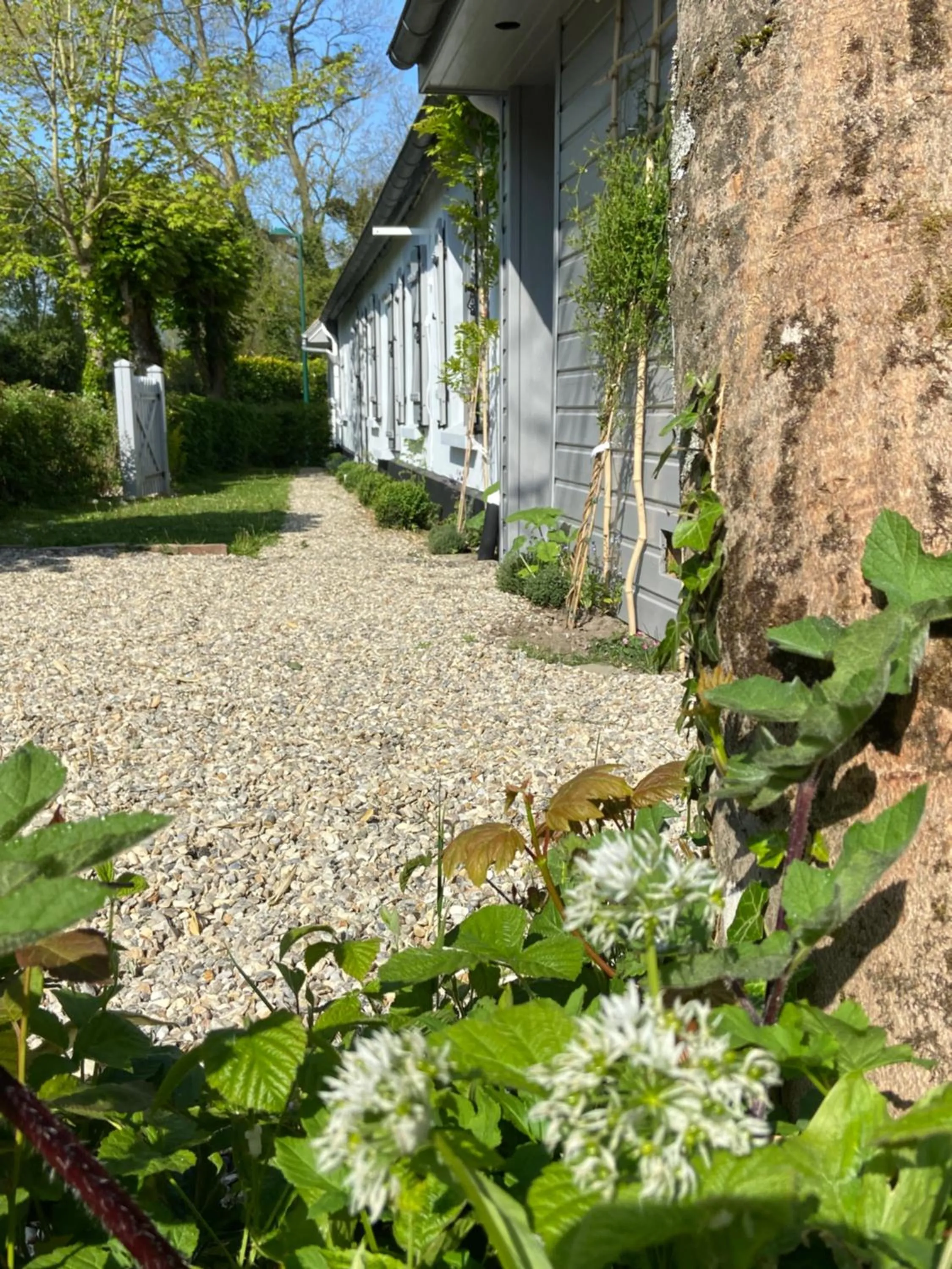 Facade/entrance in Un matin de mai