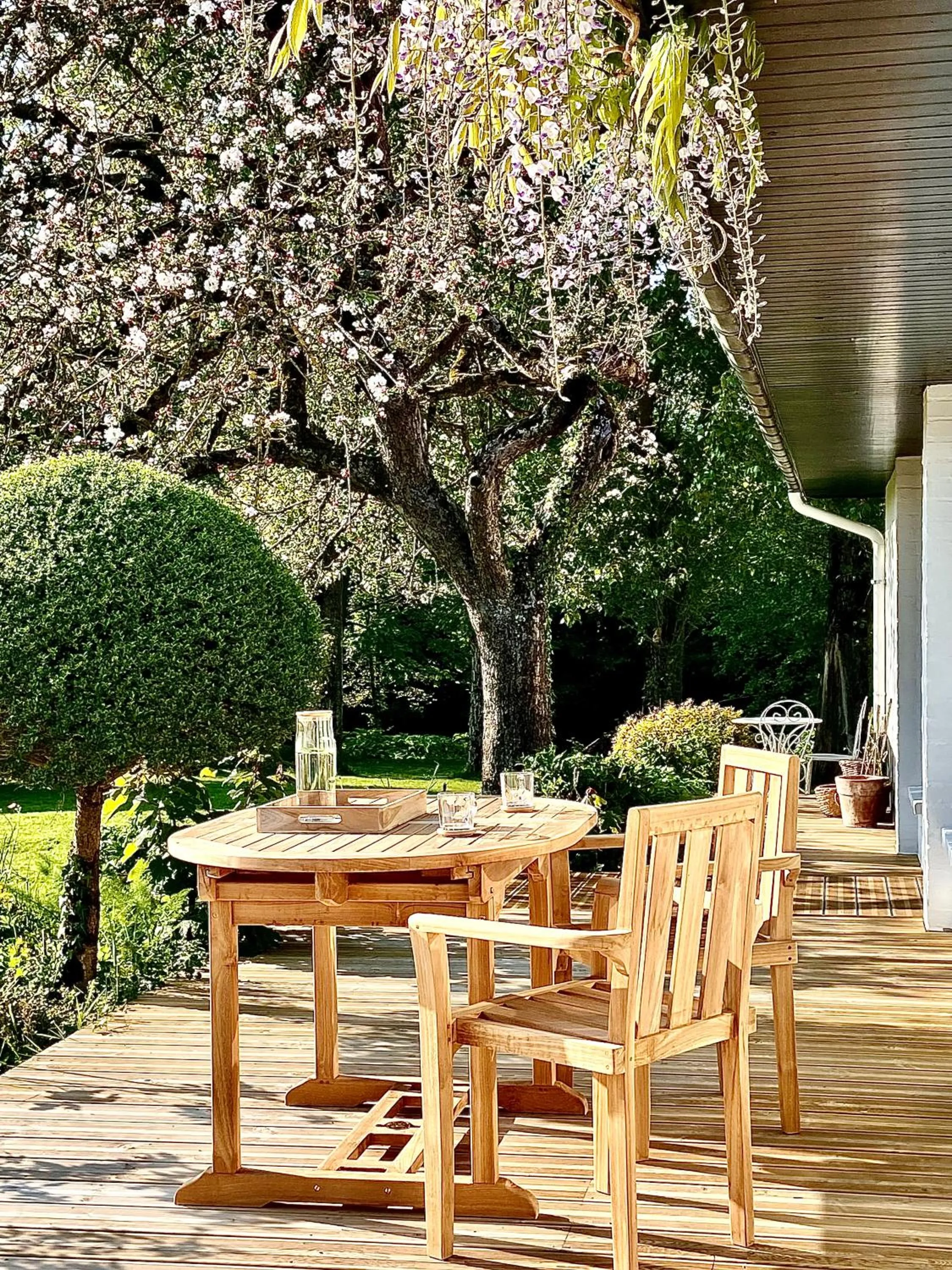 Patio in Un matin de mai