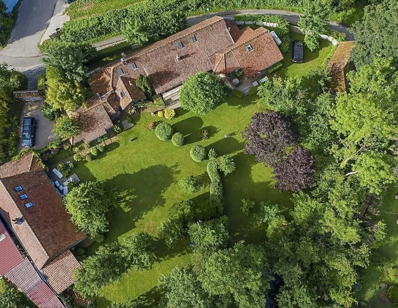 Property building in Un matin de mai