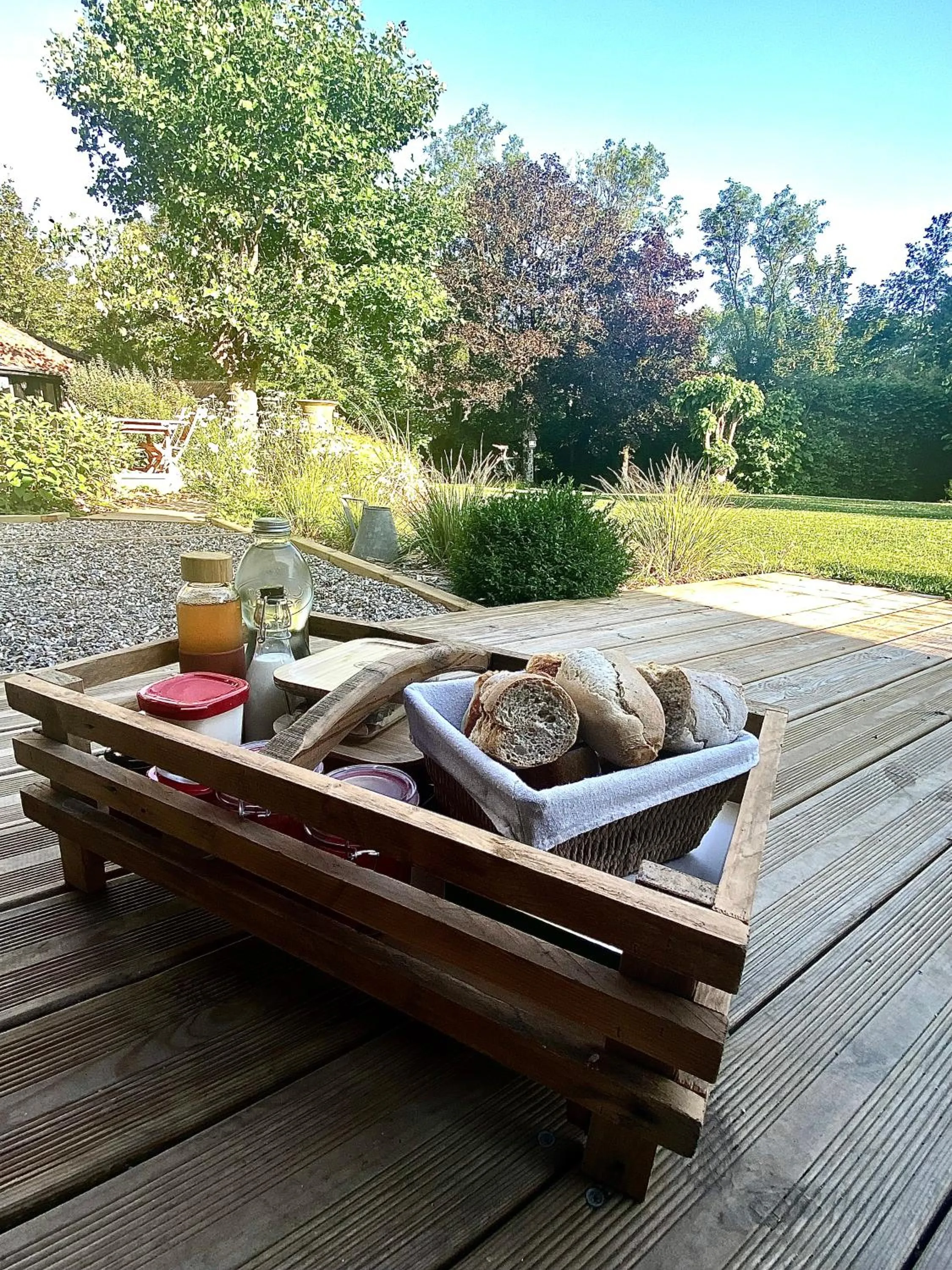 Breakfast in Un matin de mai, Côte d'Opale