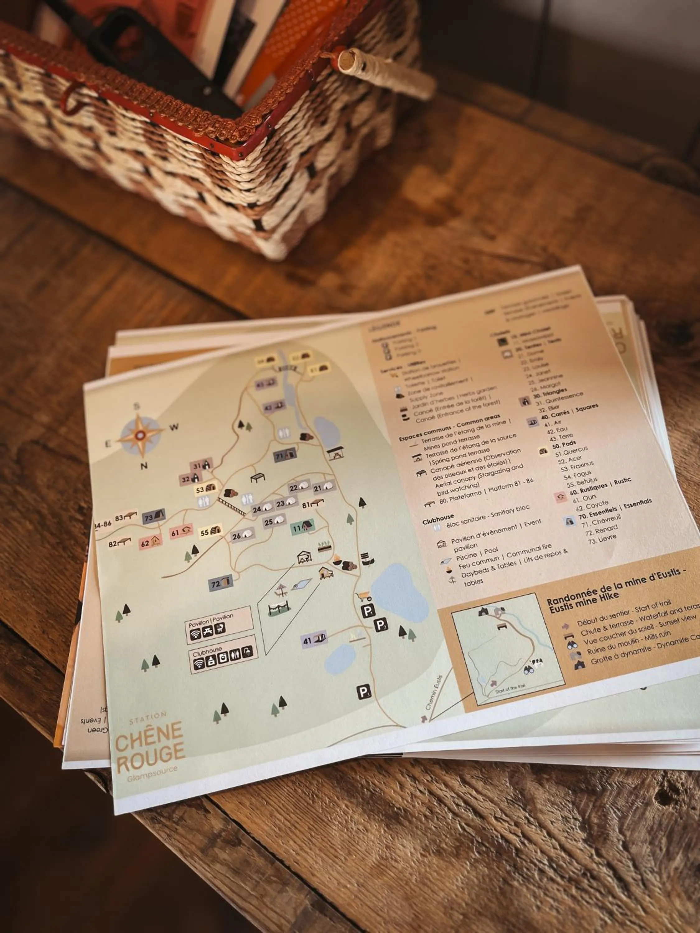 View (from property/room) in Station Chene rouge