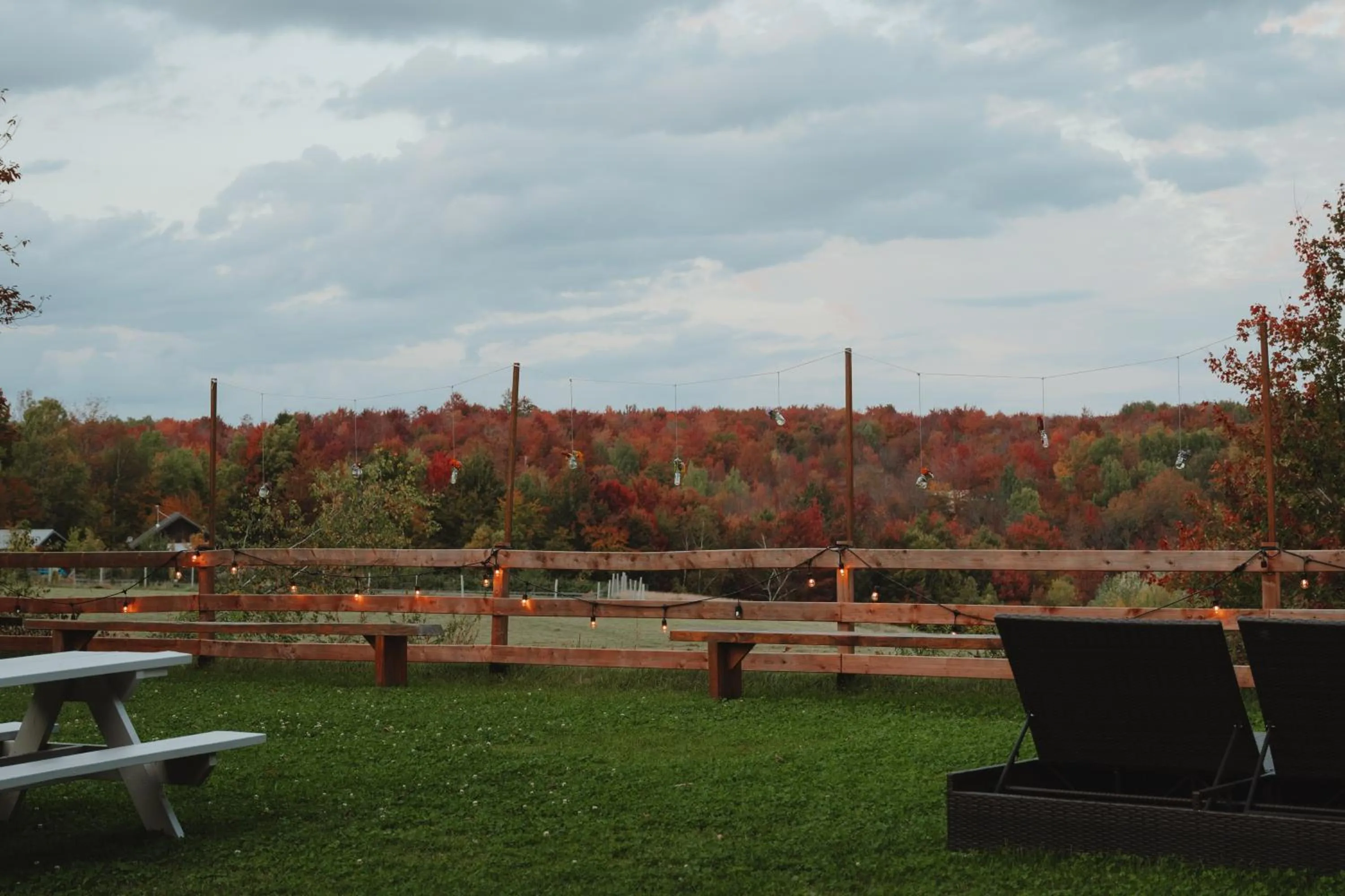 View (from property/room) in Station Chene rouge