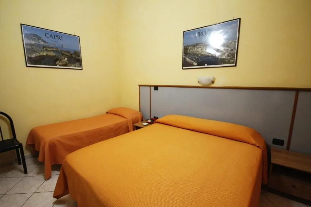 Bed in Hotel Casanova