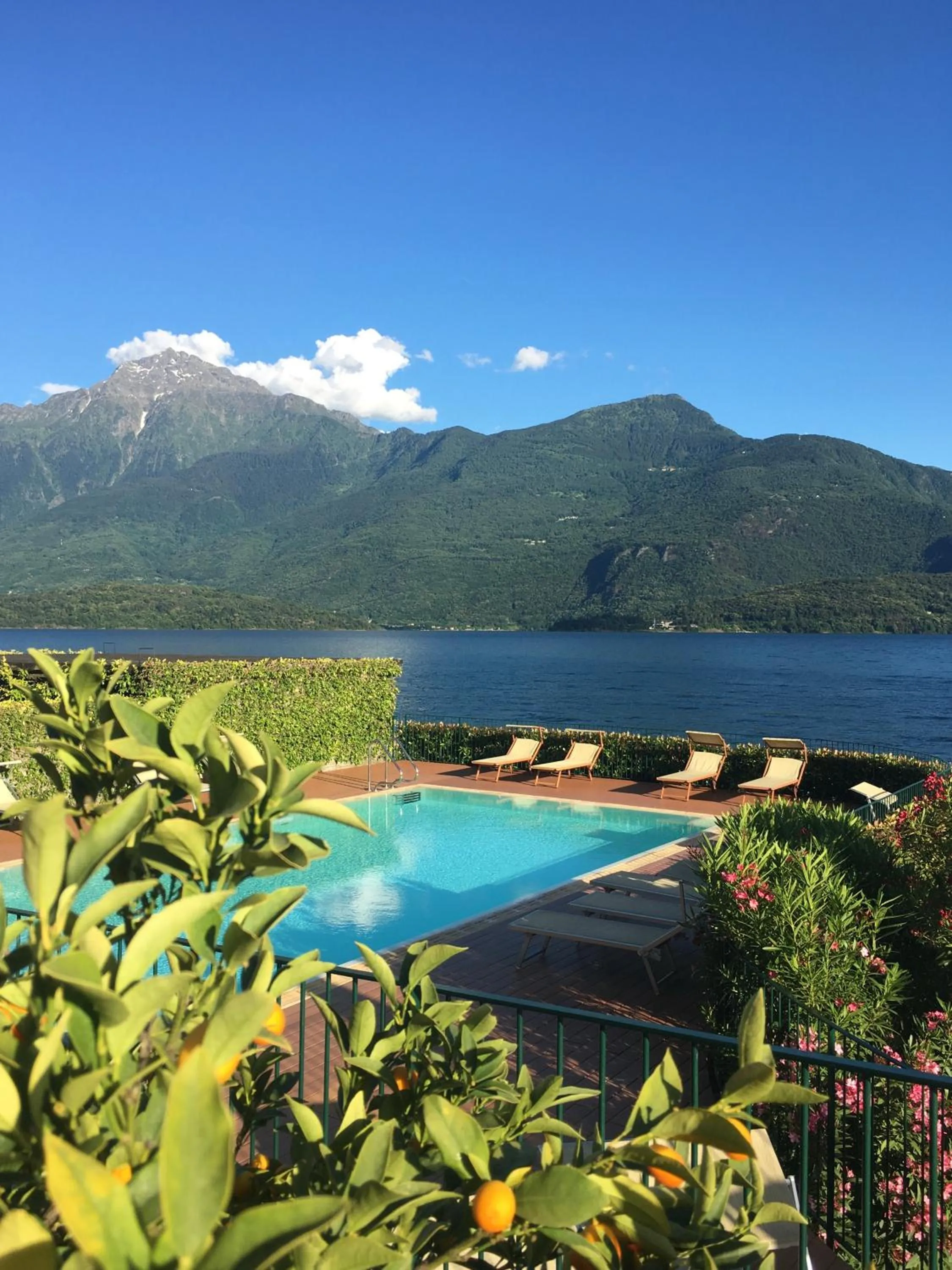 Swimming pool in Hotel Regina