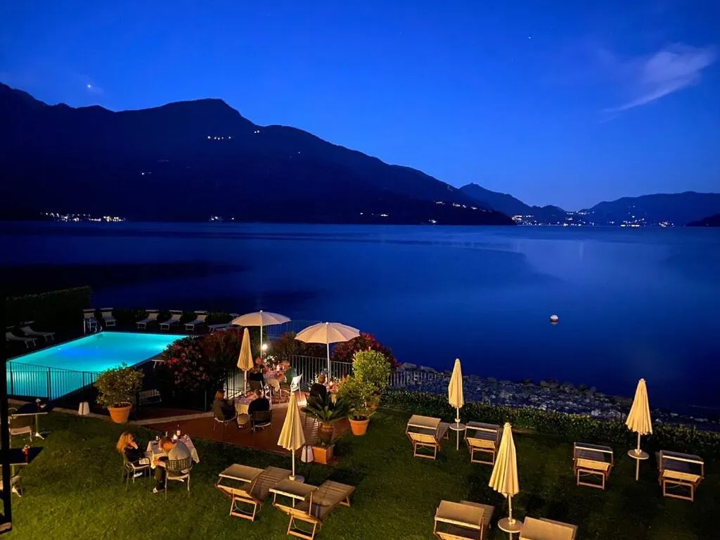 Garden view in Hotel Regina