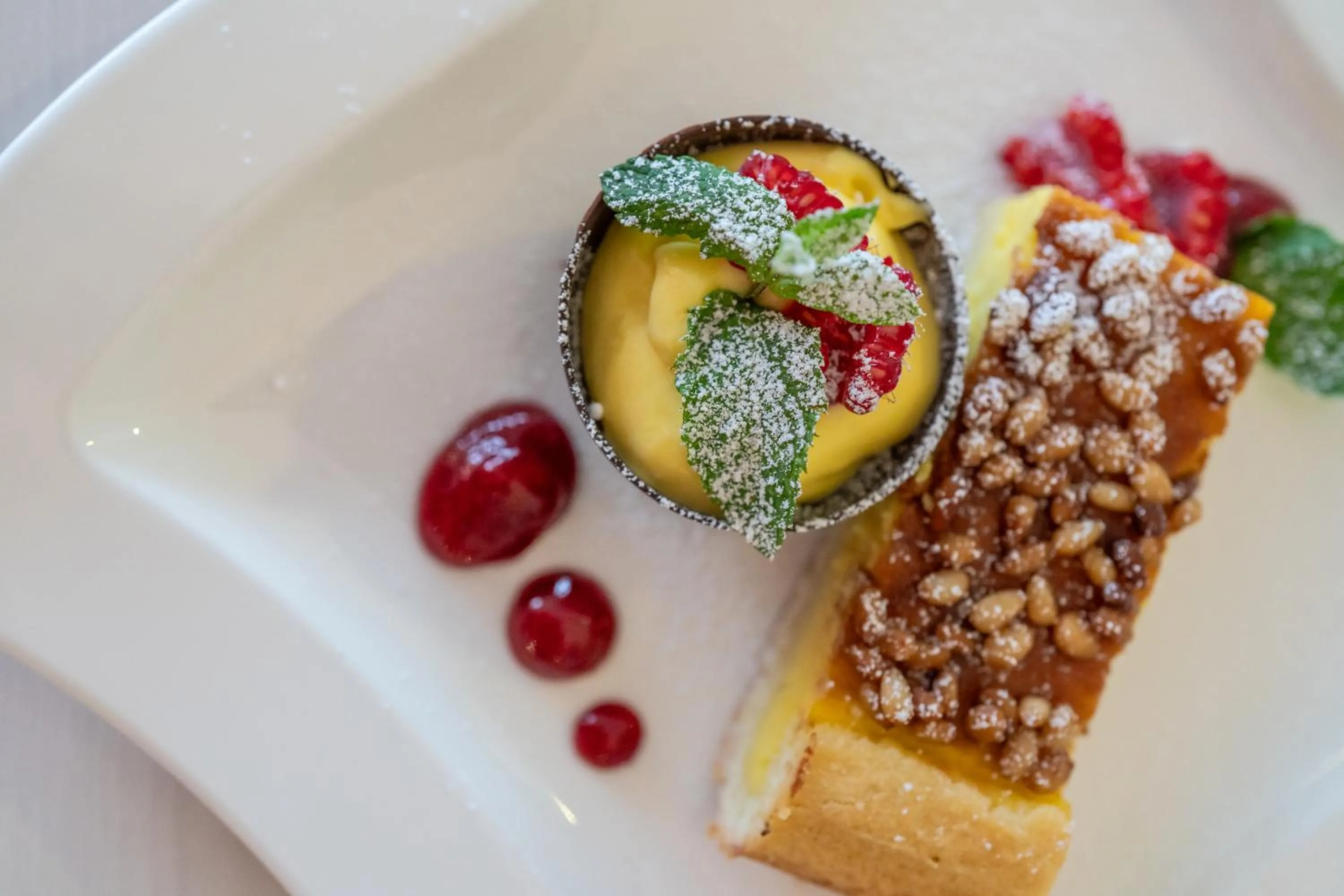 Food and drinks in Hotel Regina