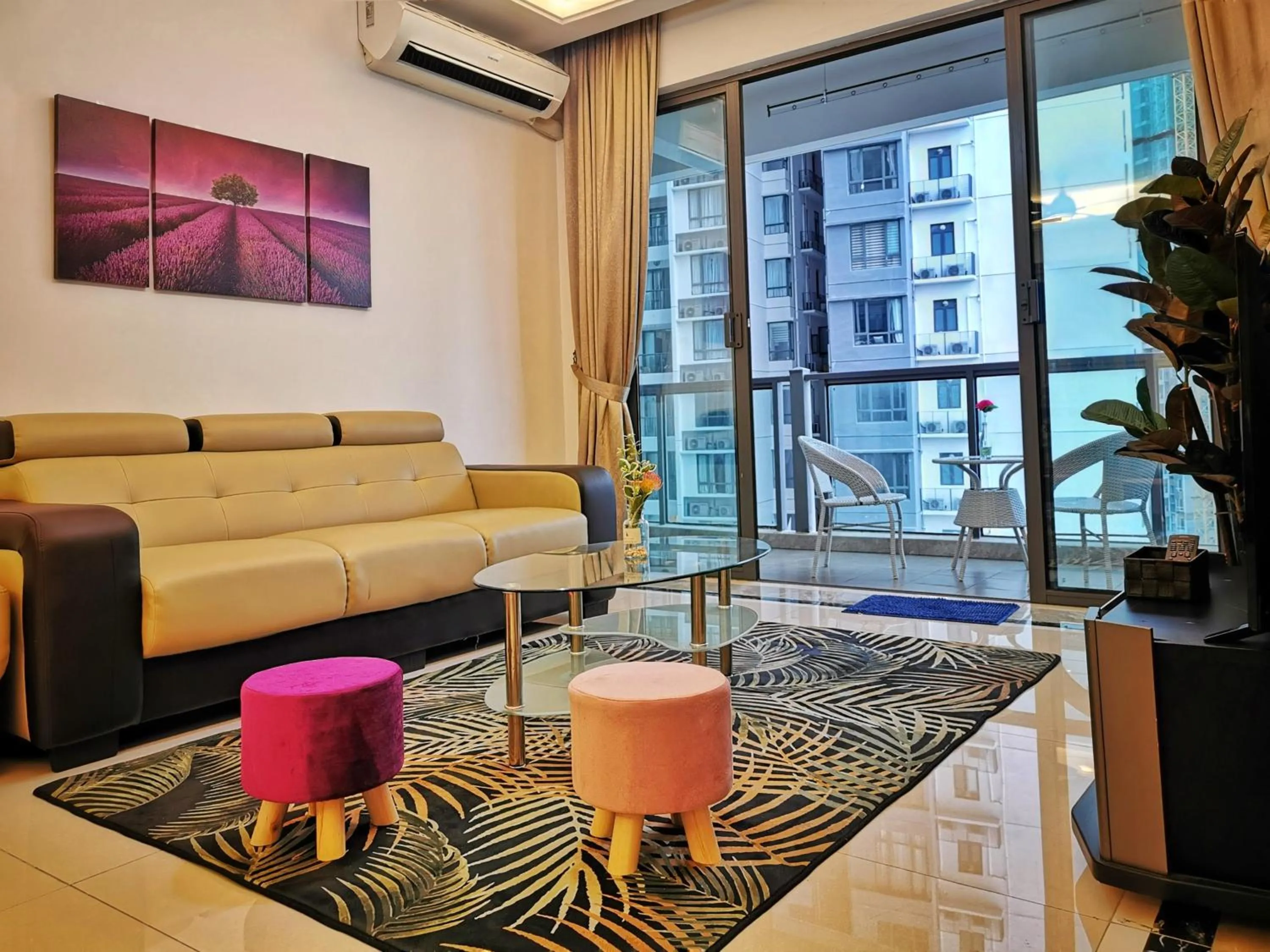 Living room in Yussy Homestay at R&F Princess Cove