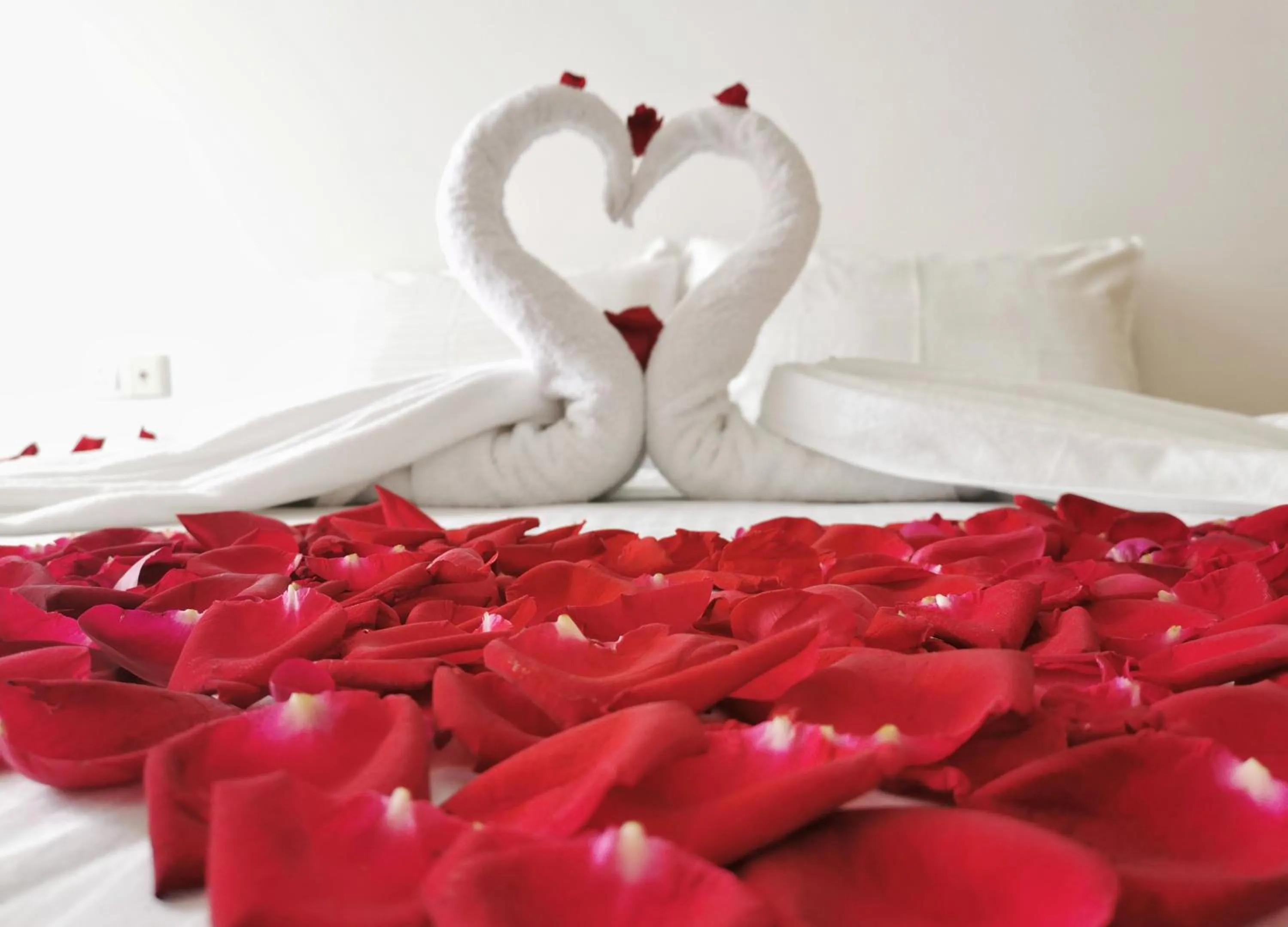 Decorative detail, Bed in Yussy Homestay at R&F Princess Cove