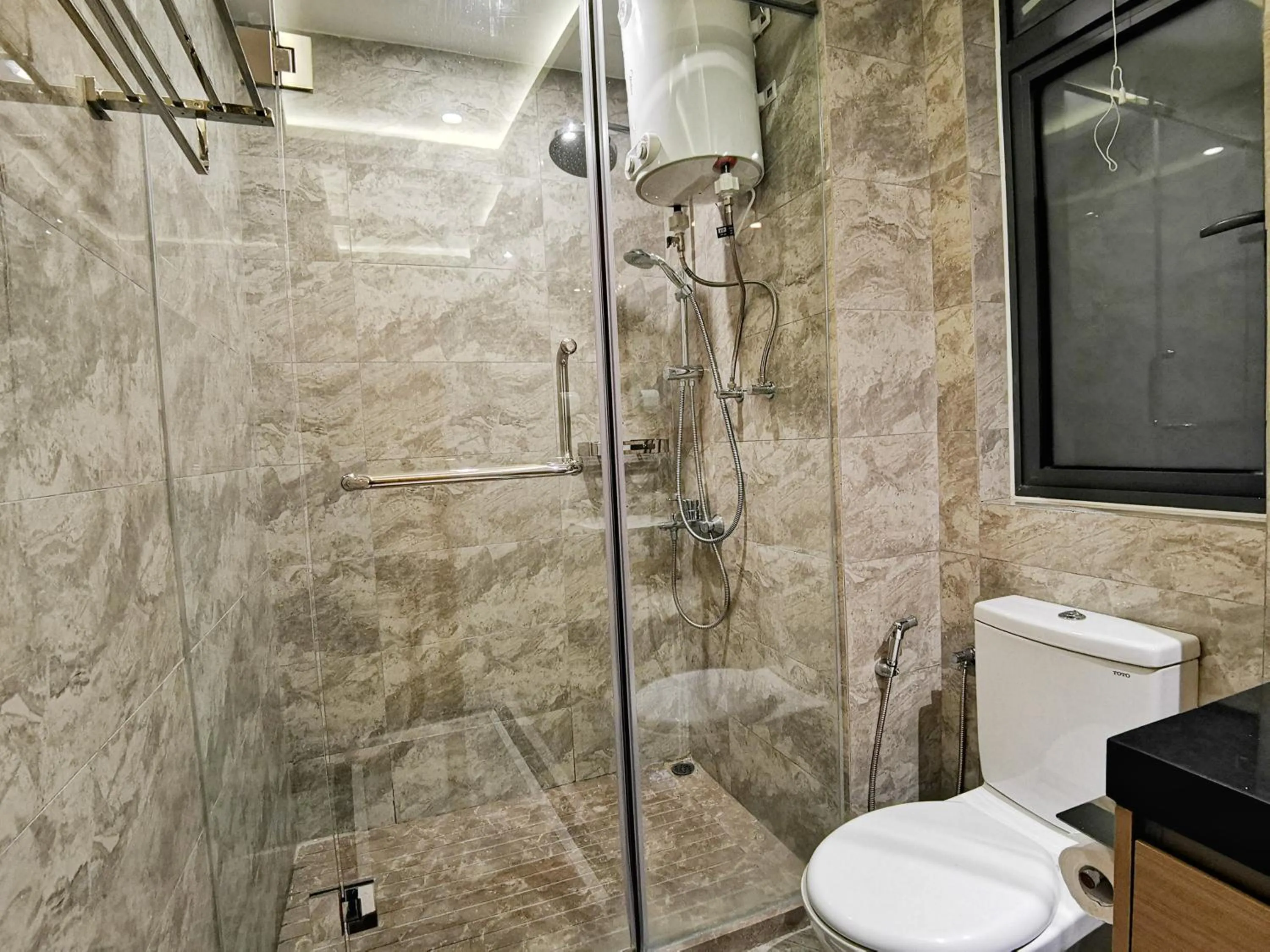 Bathroom in Yussy Homestay at R&F Princess Cove