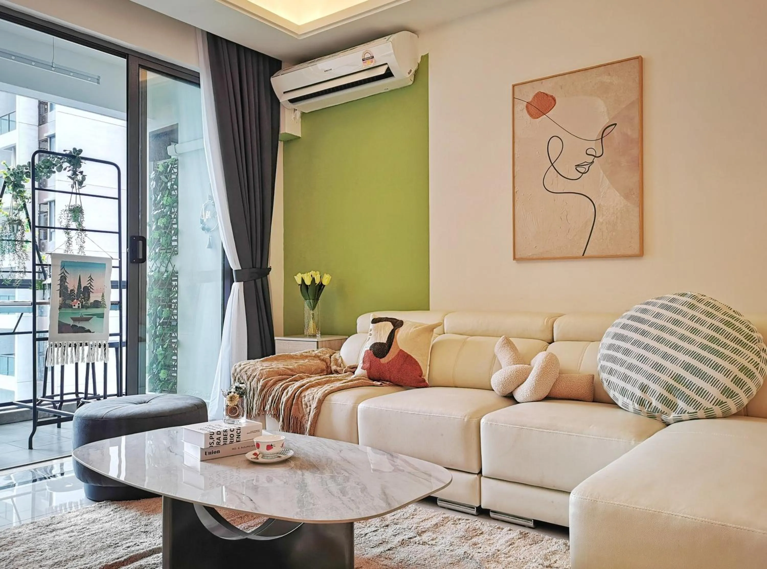 Living room in Yussy Homestay at R&F Princess Cove