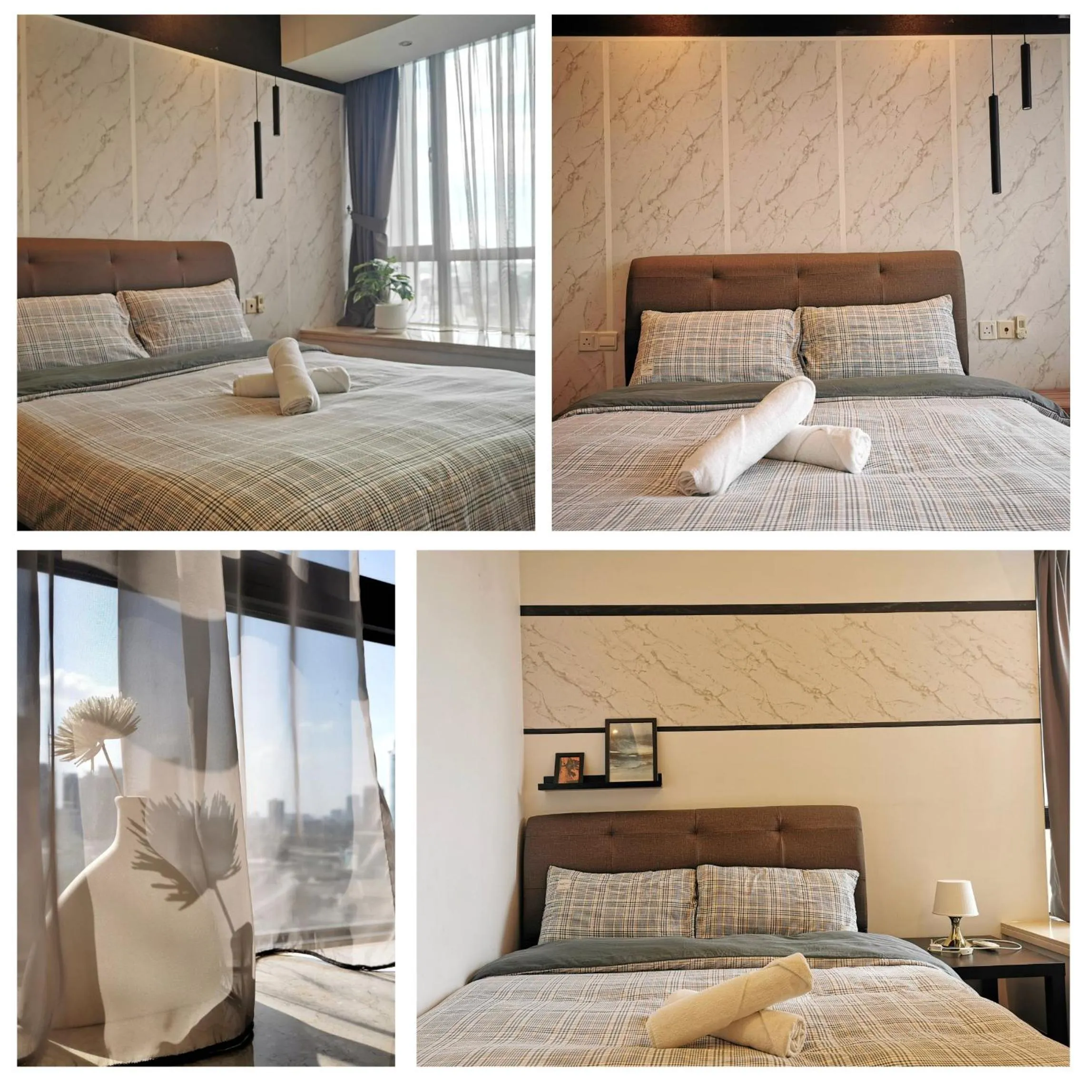 Bed in Yussy Homestay at R&F Princess Cove