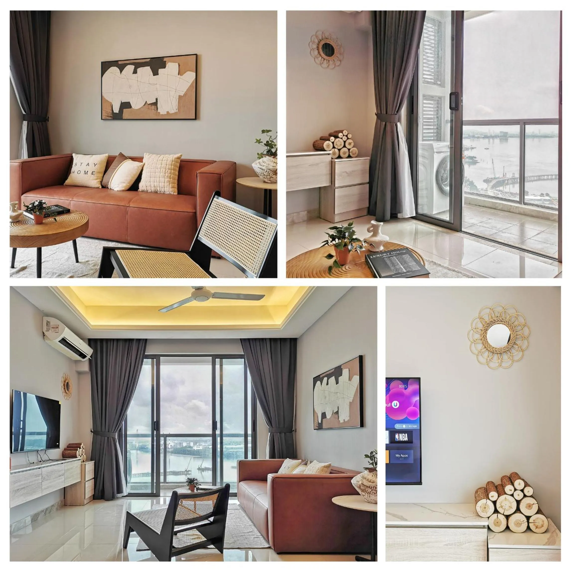 Living room in Yussy Homestay at R&F Princess Cove