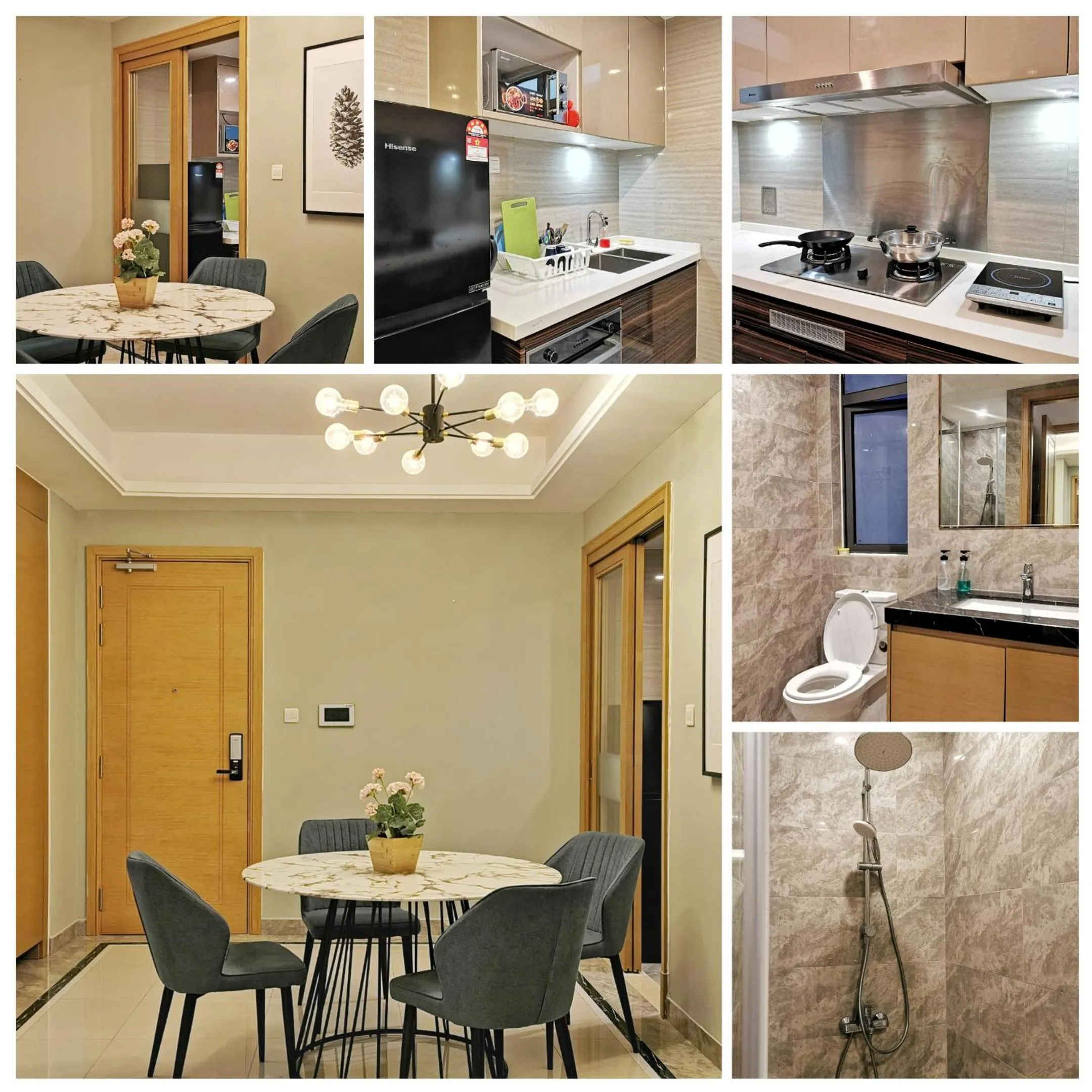 Bathroom in Yussy Homestay at R&F Princess Cove