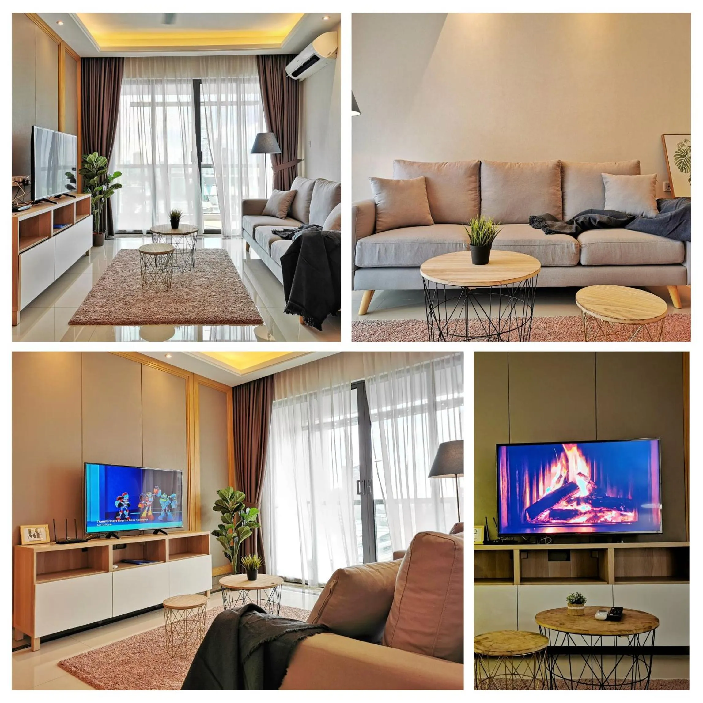 TV and multimedia in Yussy Homestay at R&F Princess Cove