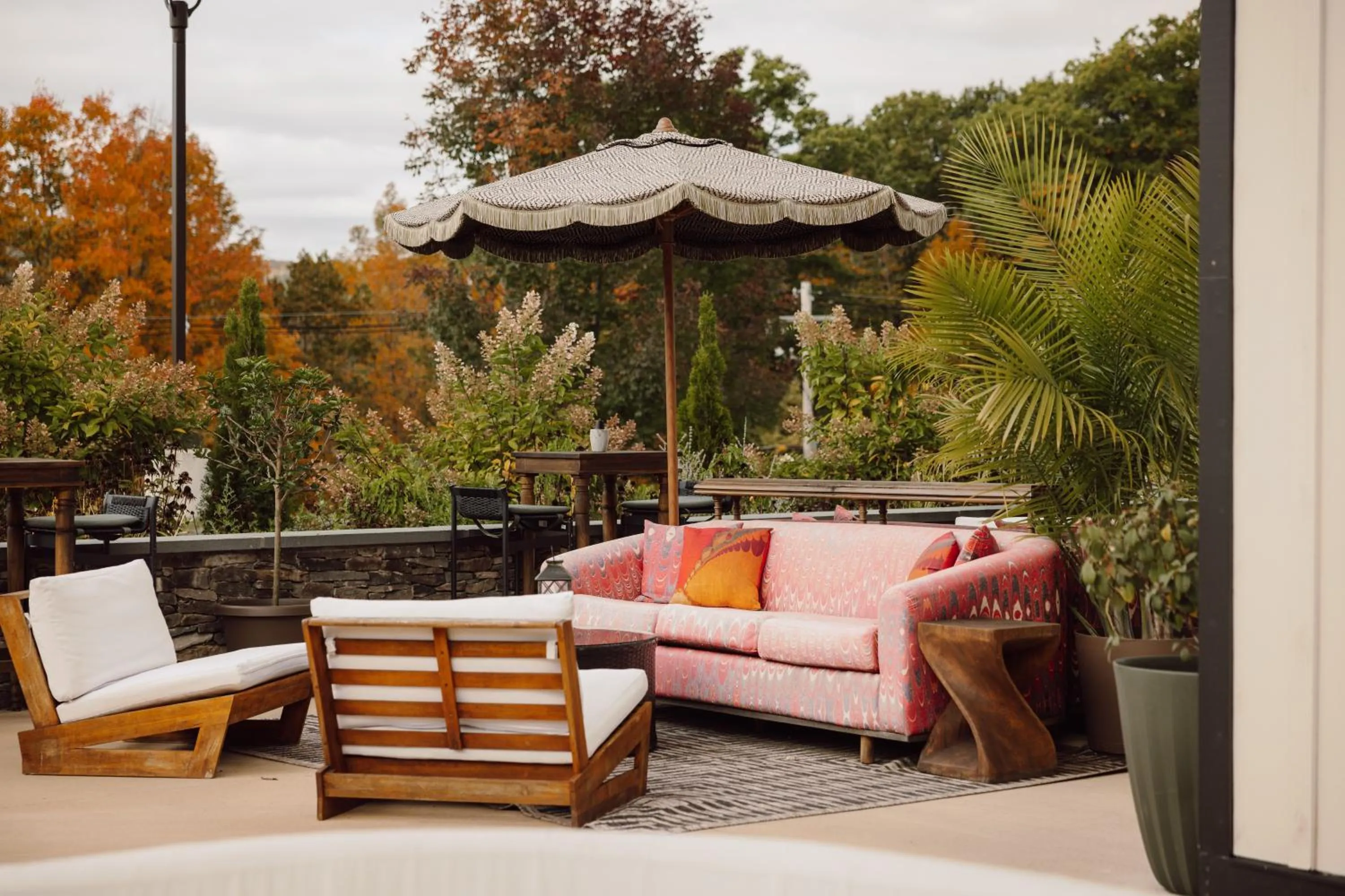 Patio in Berkshires Untold