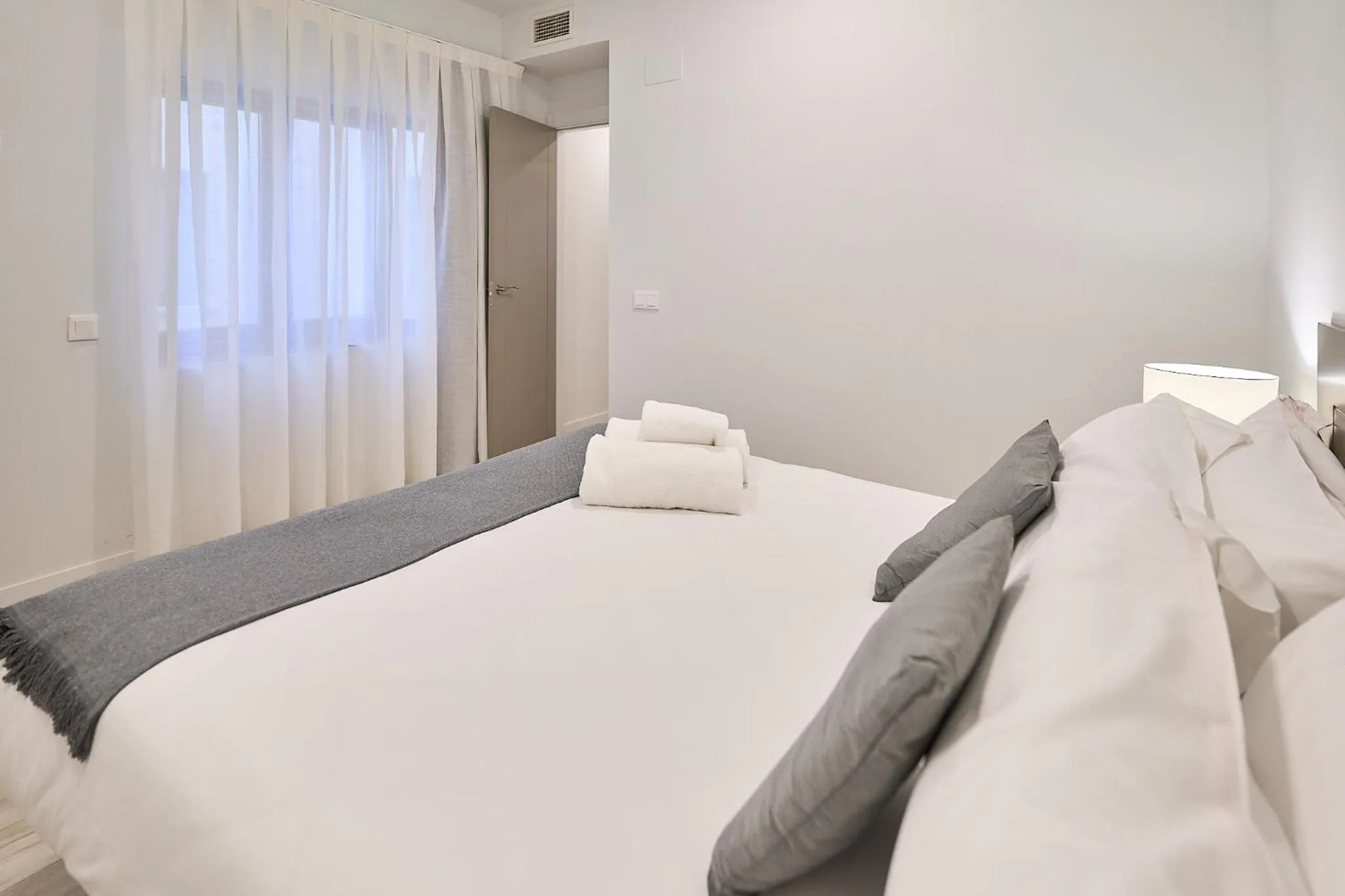Bed in Inés Luna Suites