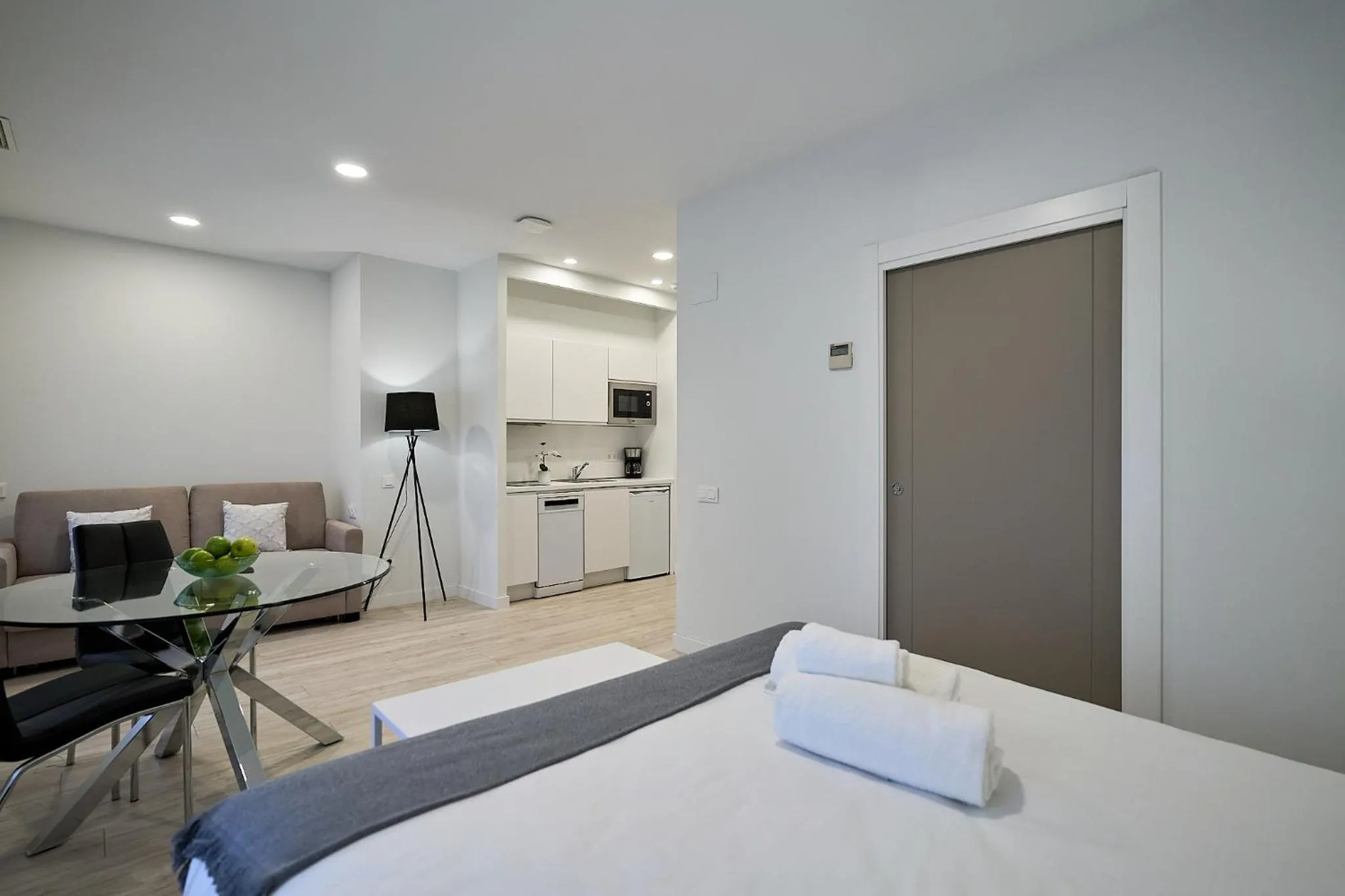 Bed in Inés Luna Suites