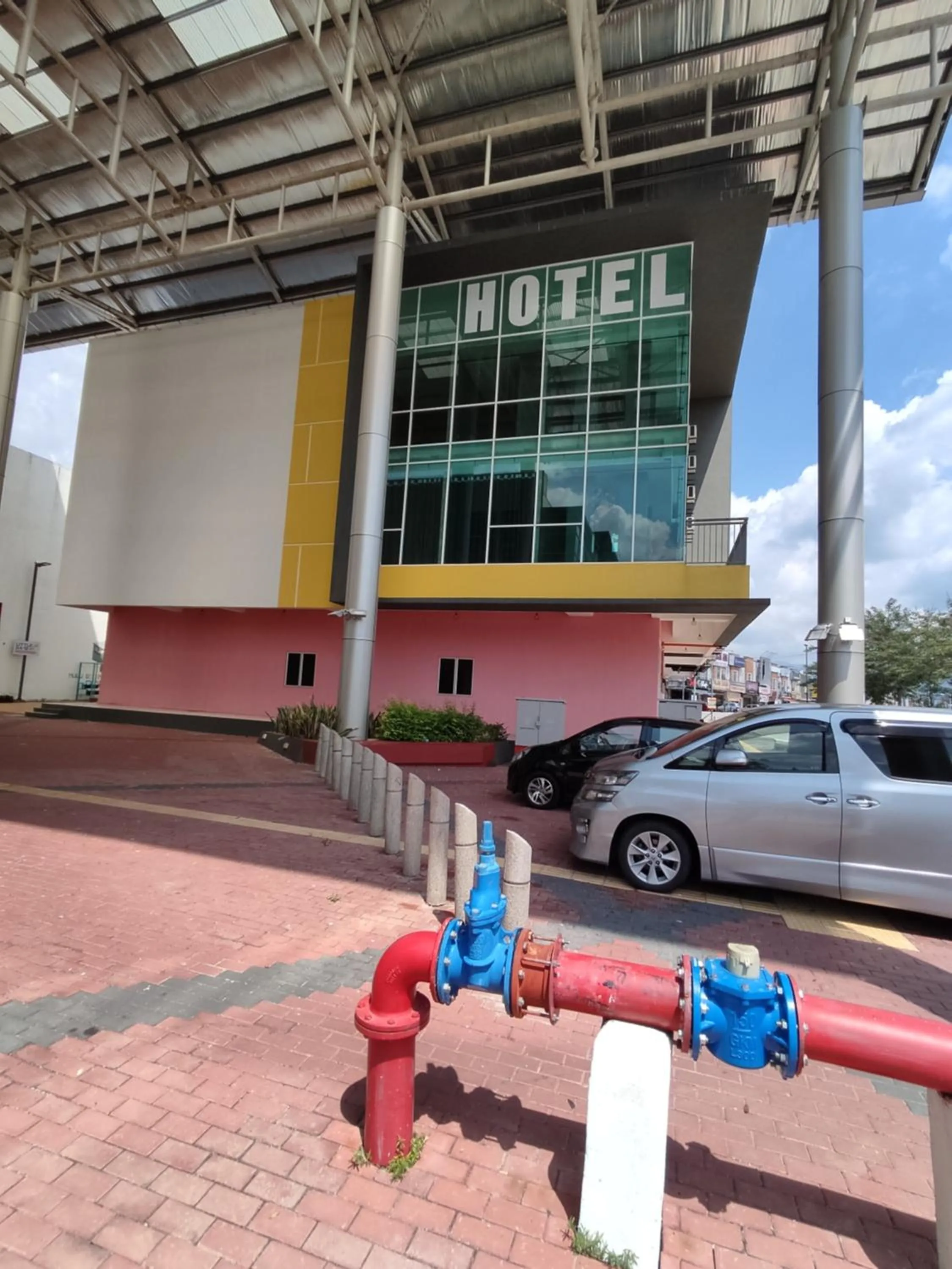 Facade/entrance in Hotel Oasis
