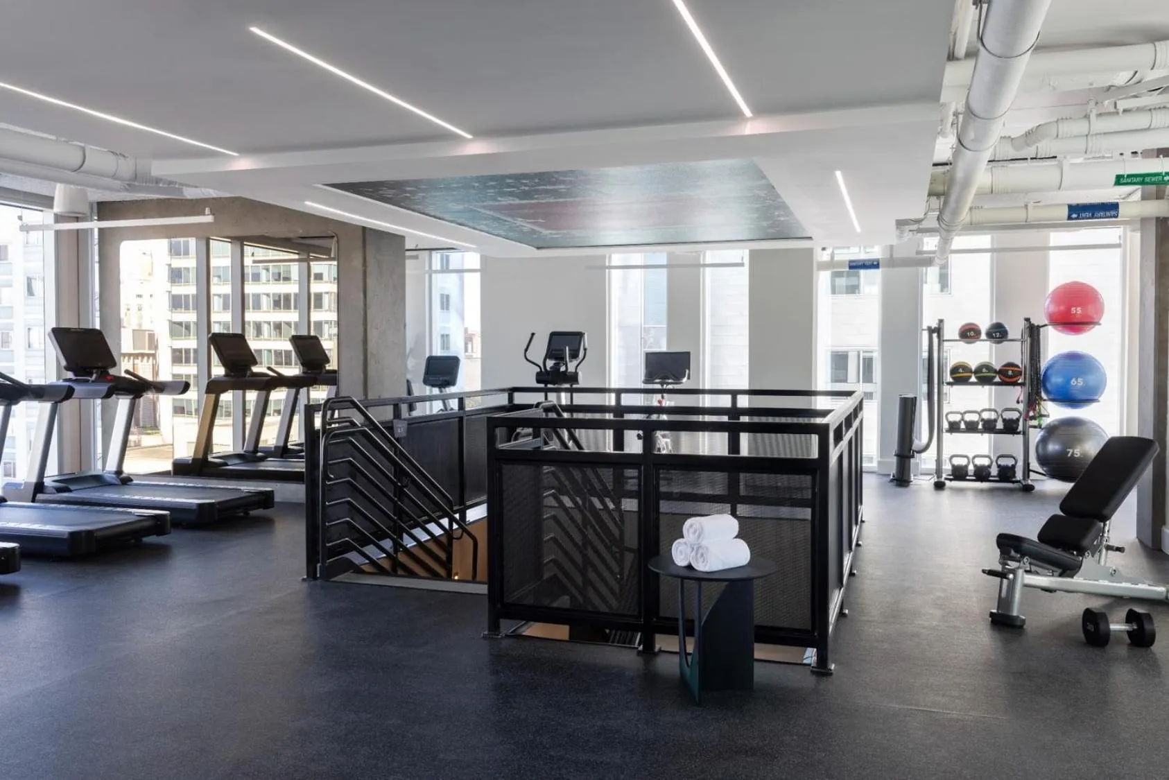 Fitness centre/facilities in Hyatt Centric Congress Avenue Austin