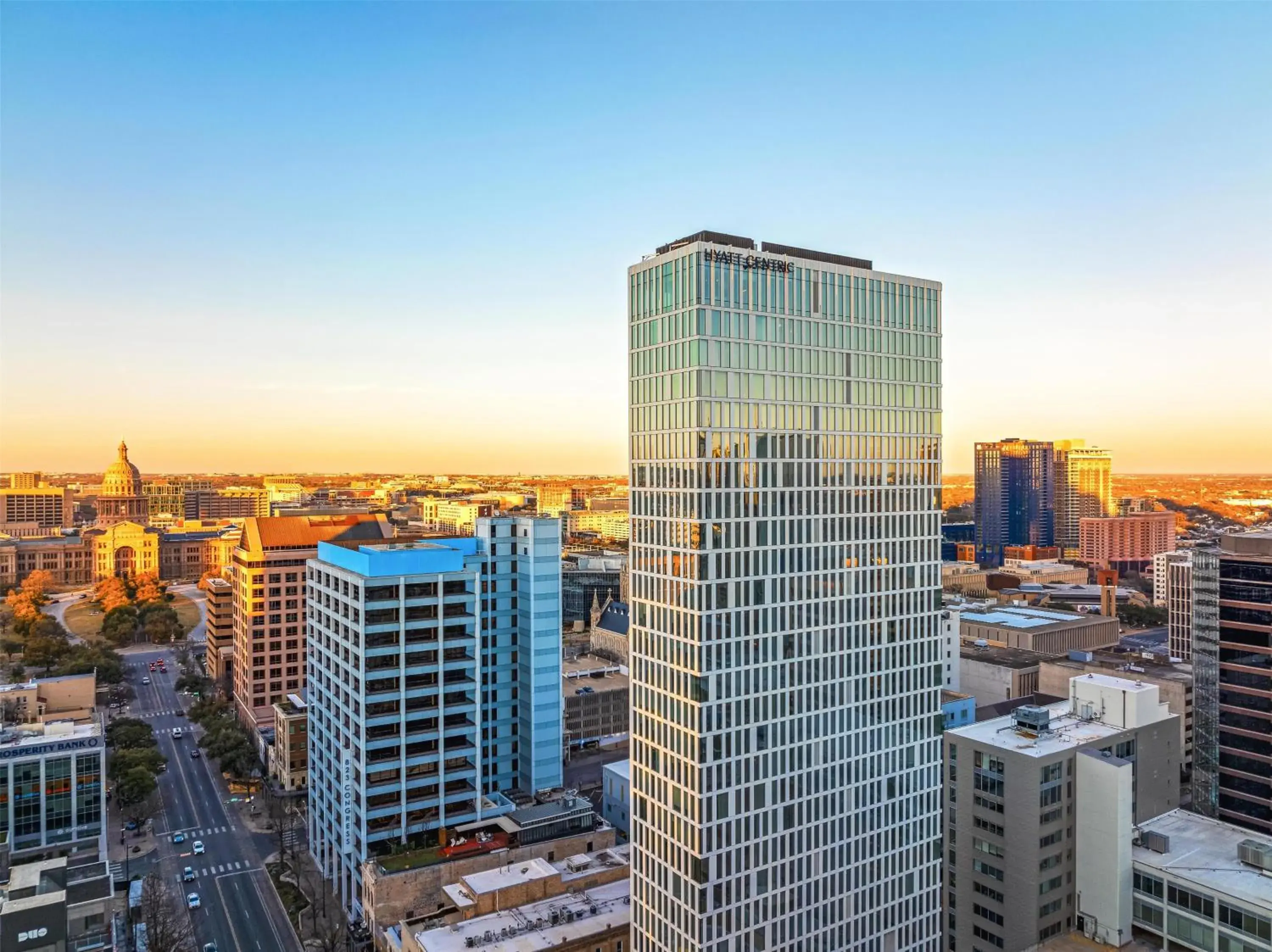 Property building in Hyatt Centric Congress Avenue Austin Property building in Hyatt Centric Congress Avenue Austin
