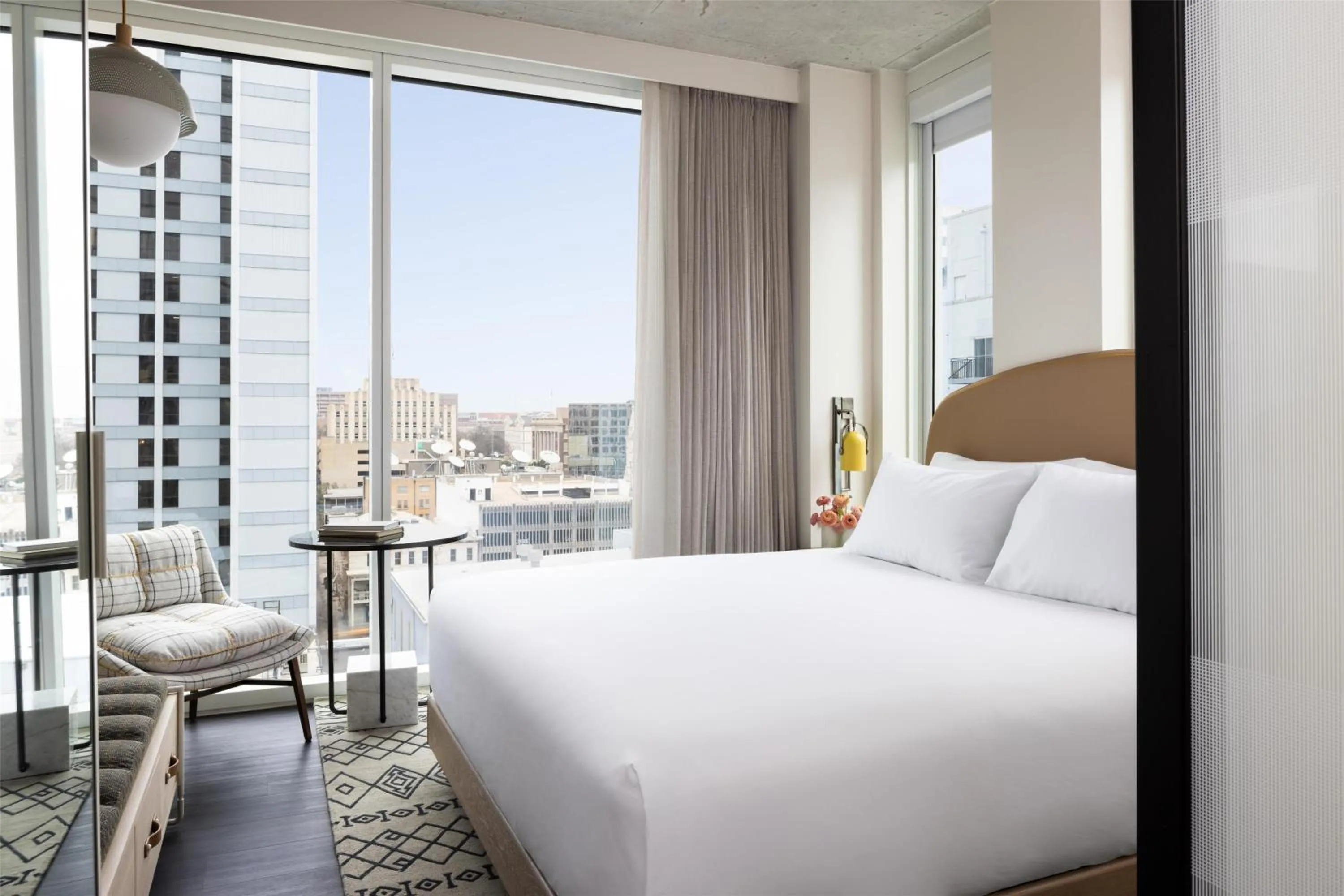 View (from property/room), Bed in Hyatt Centric Congress Avenue Austin