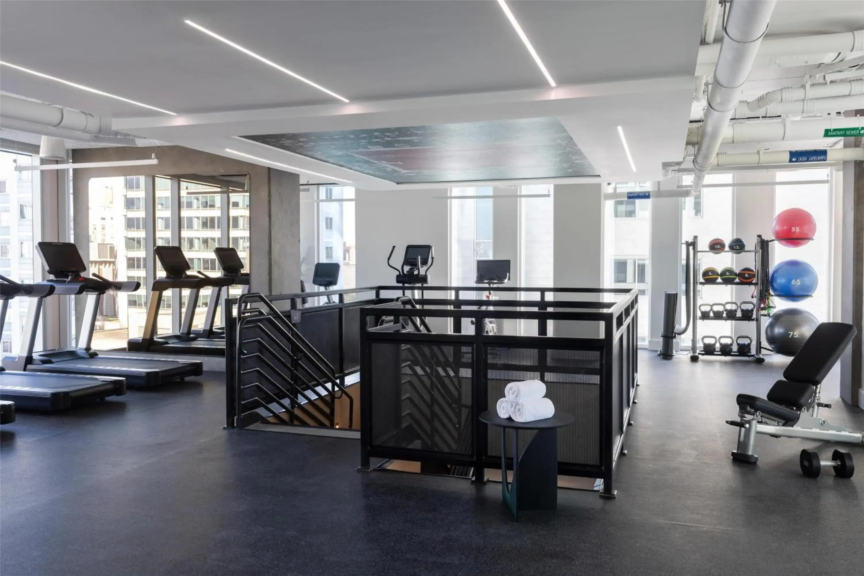 Fitness centre/facilities in Hyatt Centric Congress Avenue Austin Fitness centre/facilities in Hyatt Centric Congress Avenue Austin