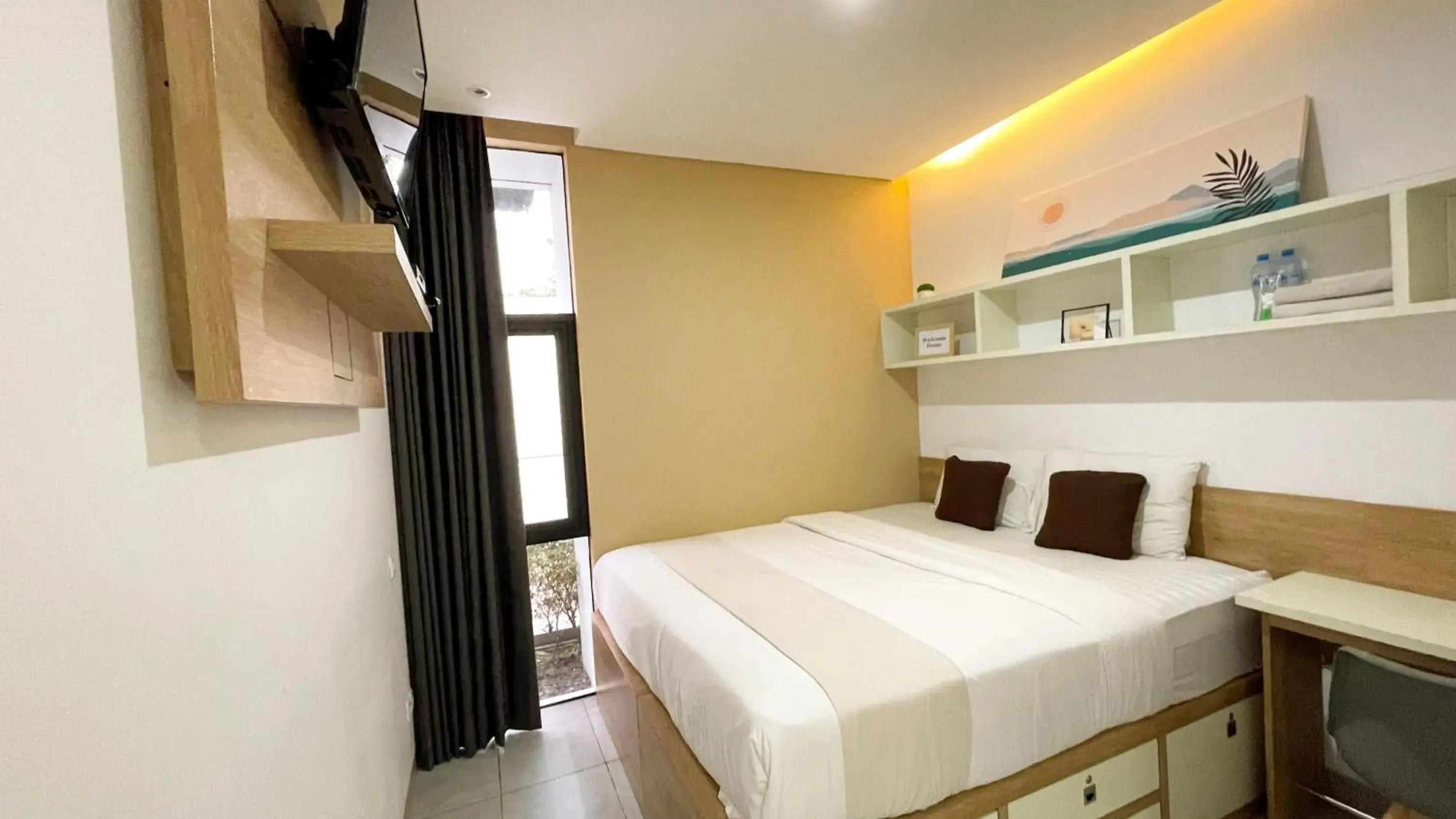 Bedroom, Bed in OFO Kost Premium Kampung Inggris Pare Syariah Mitra RedDoorz Bedroom, Bed in OFO Kost Premium Kampung Inggris Pare Syariah Mitra RedDoorz