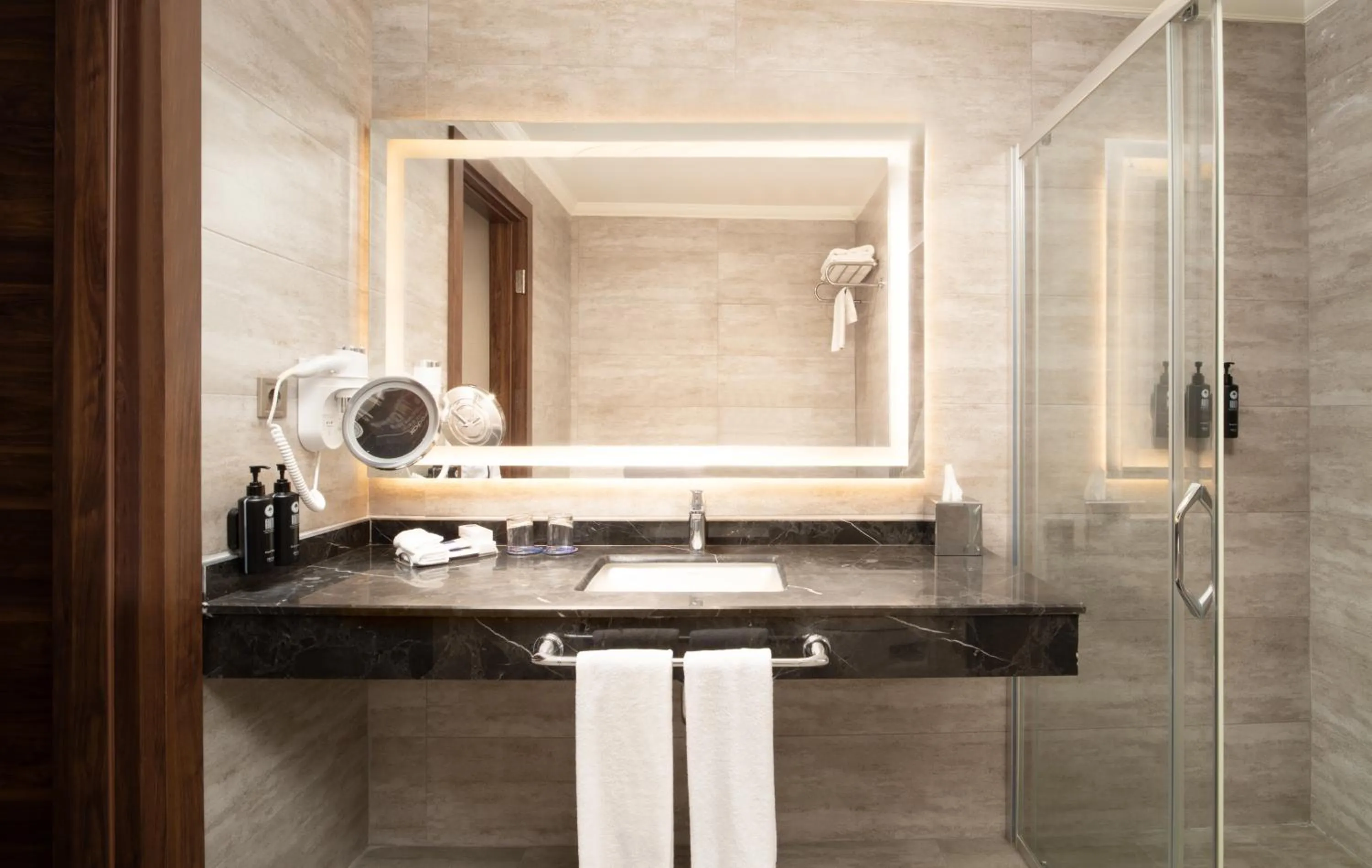 Bathroom in TRYP By Wyndham Istanbul Sisli Hotel