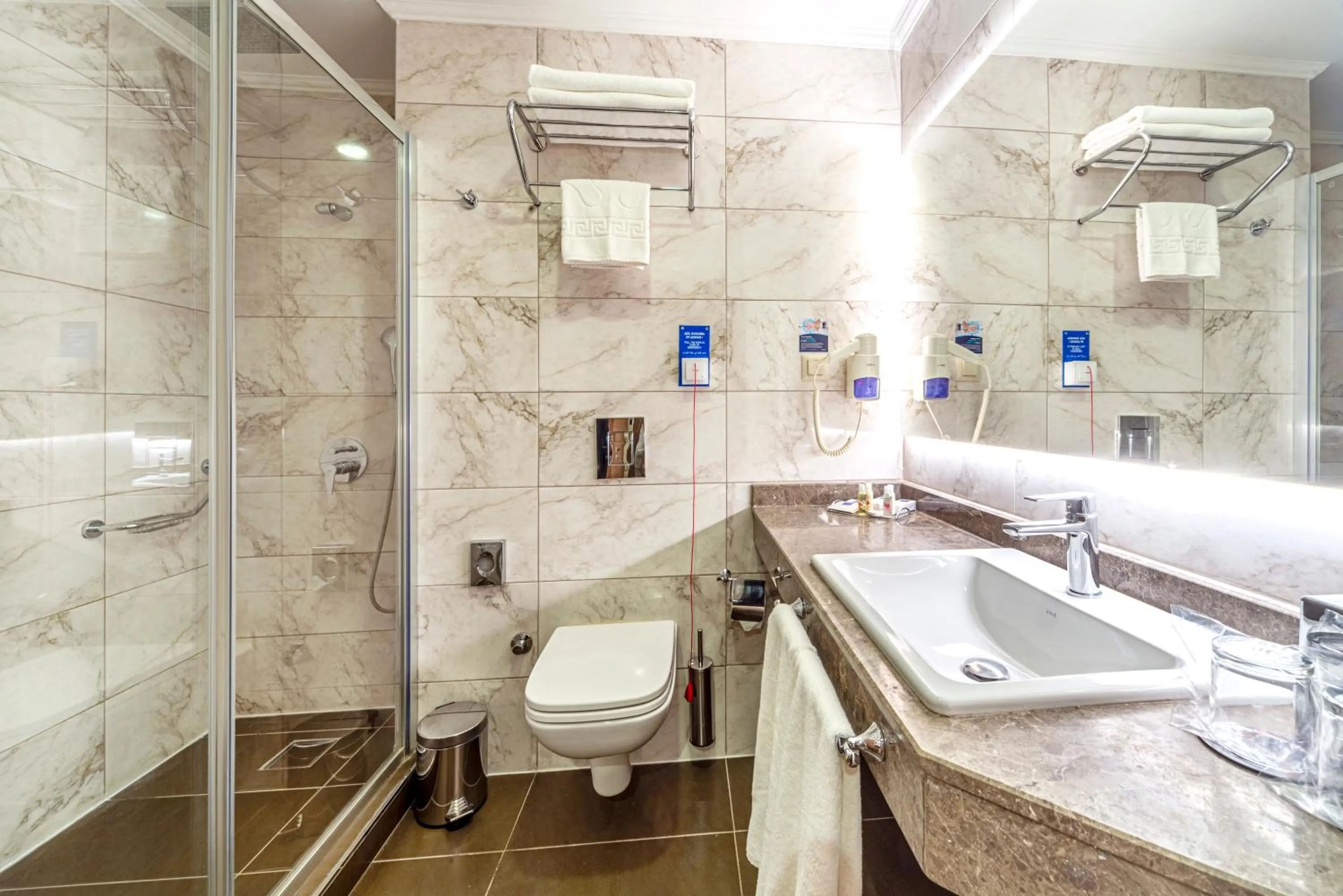Bathroom in TRYP By Wyndham Istanbul Sisli Hotel