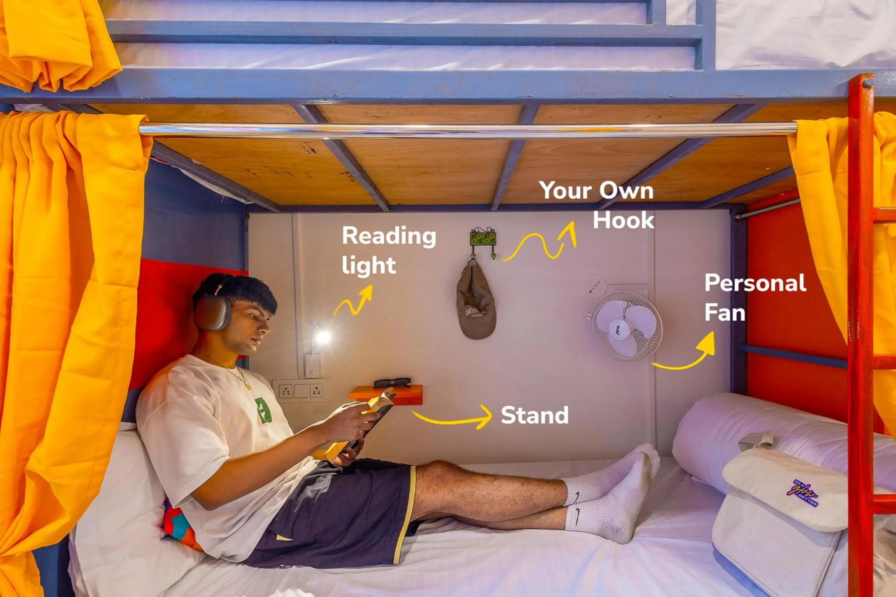 Bedroom, Bed in goSTOPS Pondicherry Near Auroville