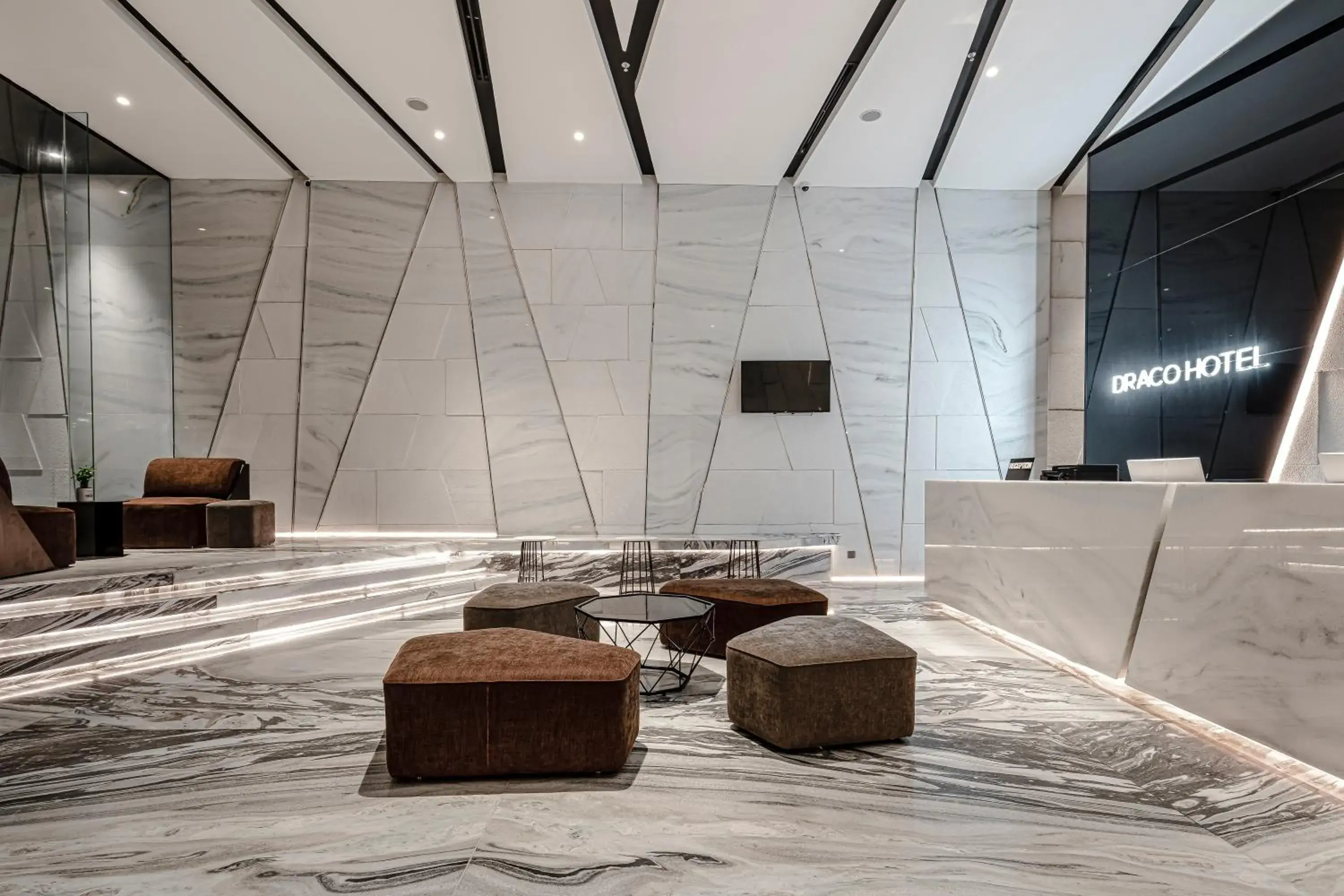 Lobby or reception in Draco Hotel & Suites Lobby or reception in Draco Hotel & Suites