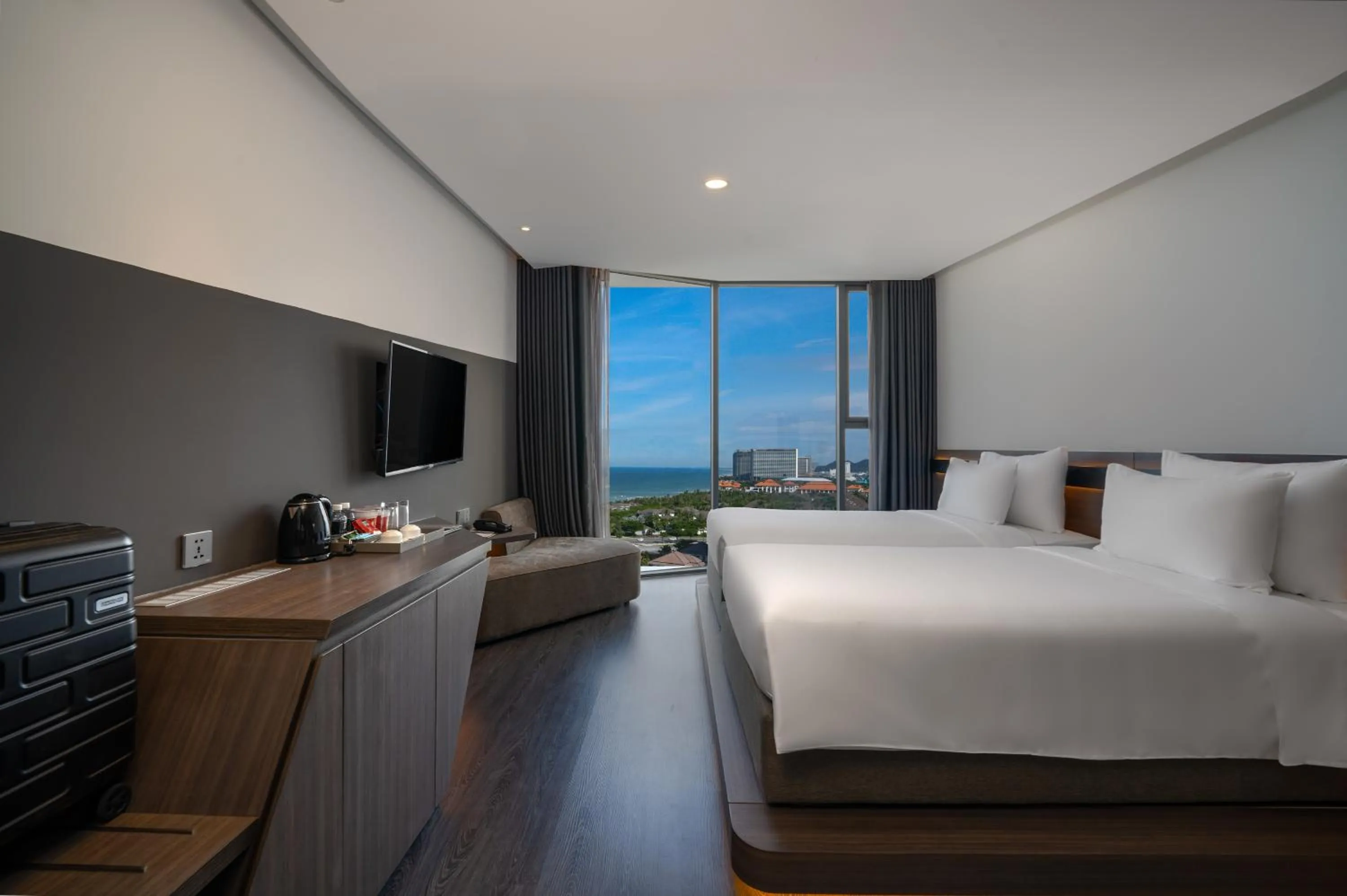 Sea view, Bed in Draco Hotel & Suites