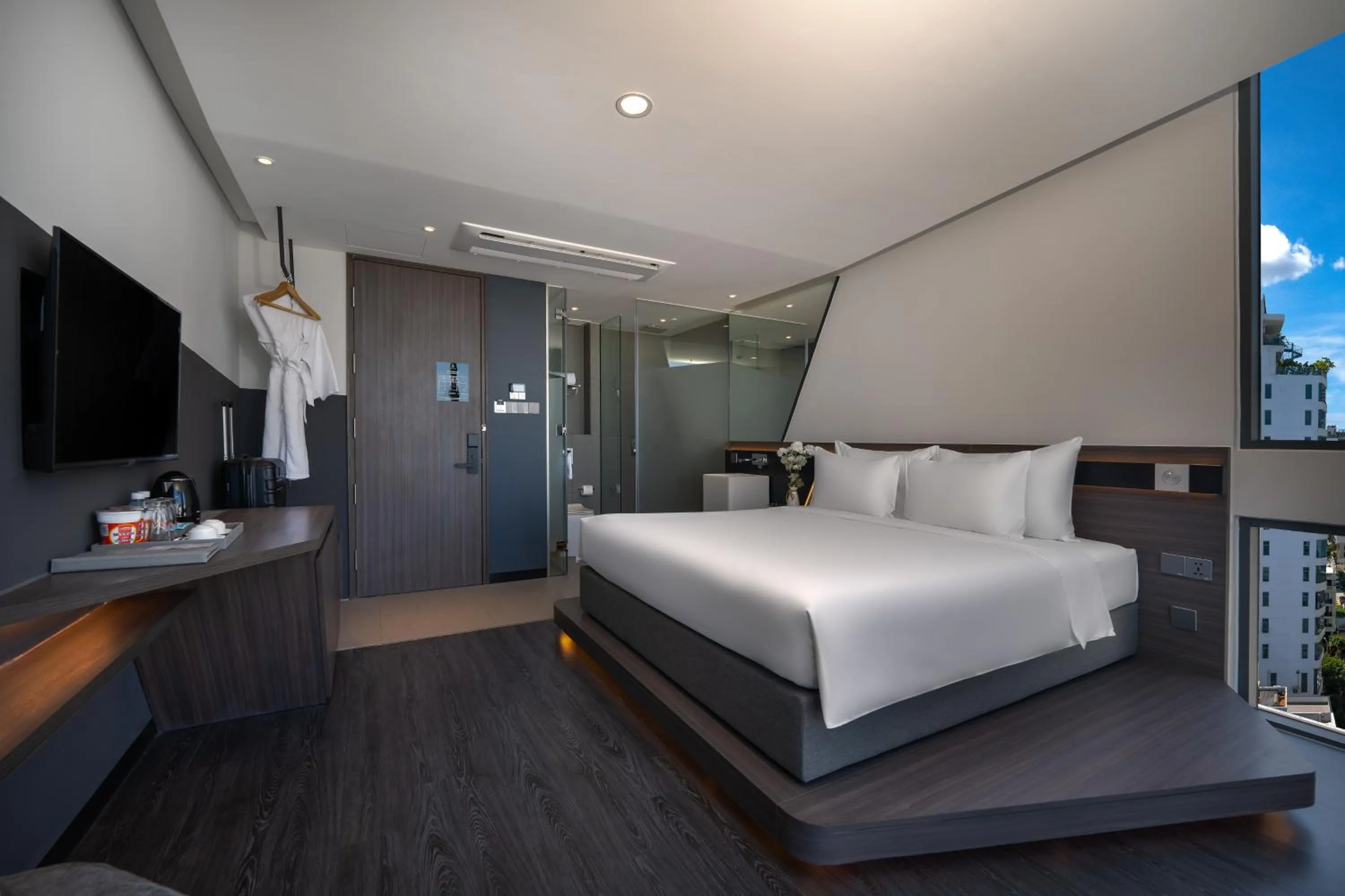 Bedroom, Bed in Draco Hotel & Suites