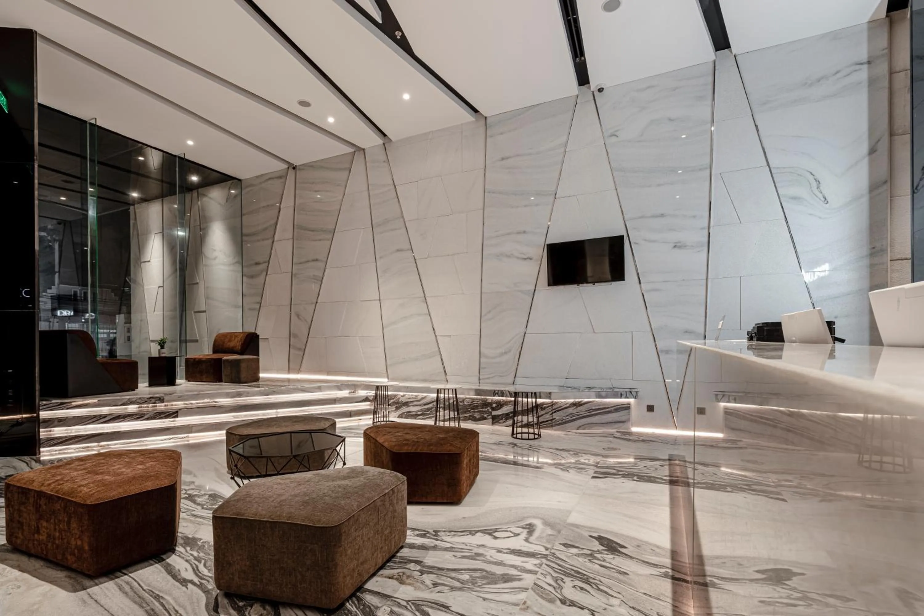 Lobby or reception in Draco Hotel & Suites