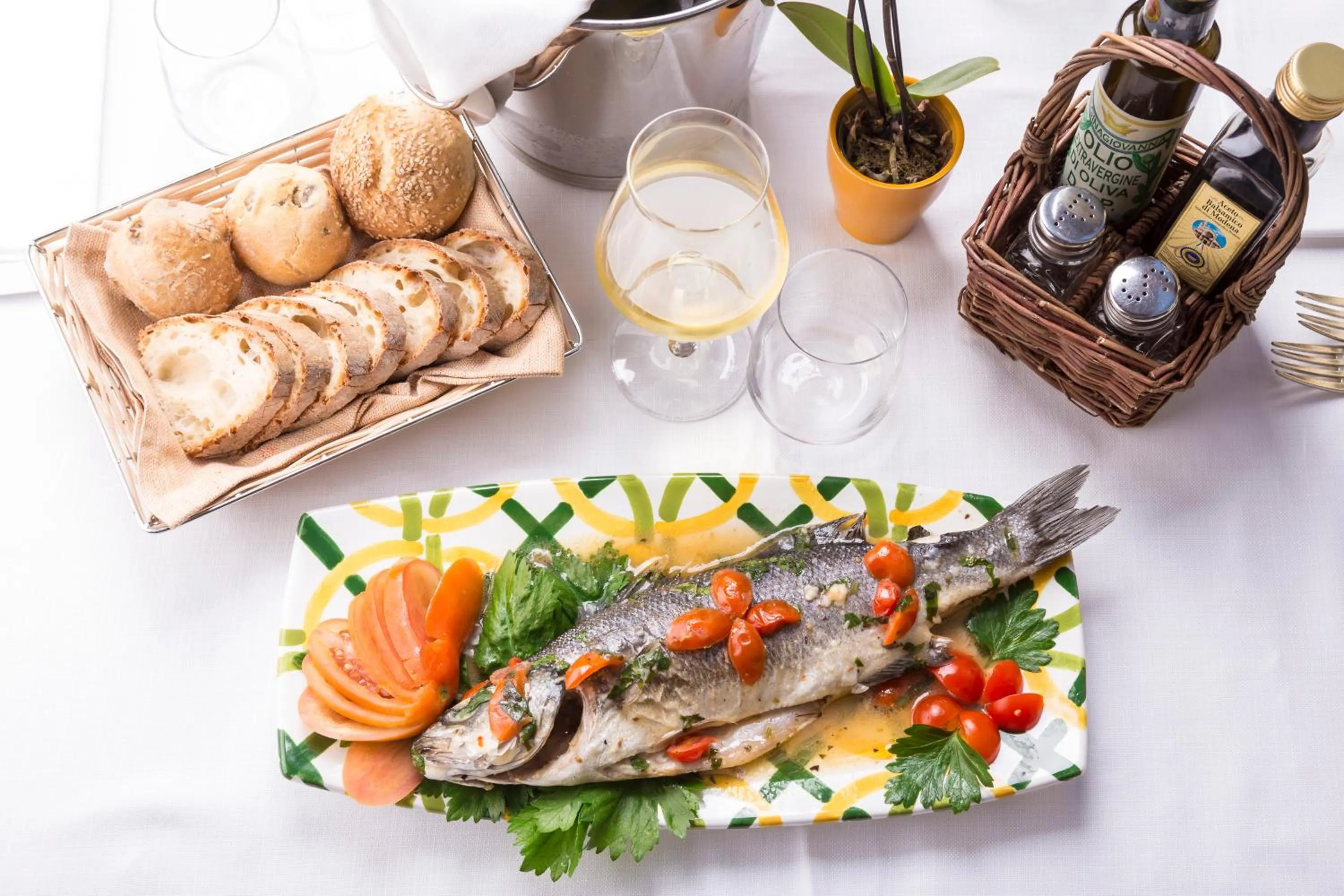 Restaurant/places to eat in Relais Regina Giovanna