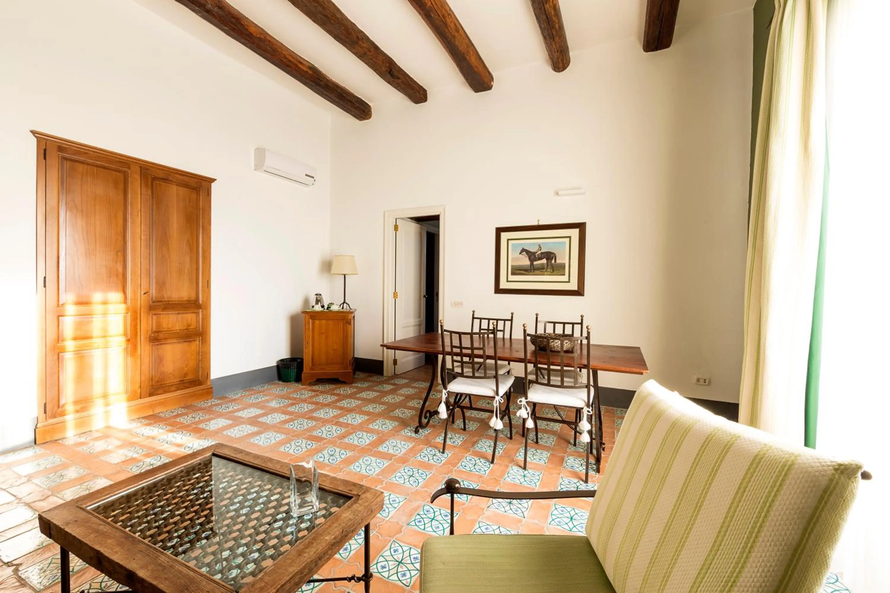 Seating area in Relais Regina Giovanna